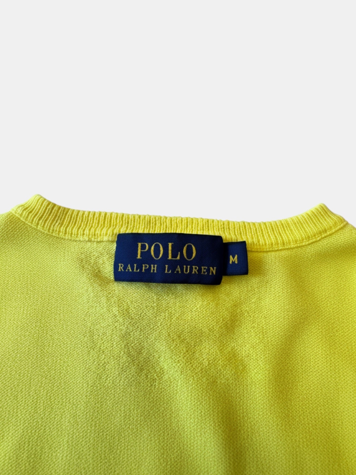 Pullover V-Neck Gelb Gr.164 / M | Polo Ralph Lauren