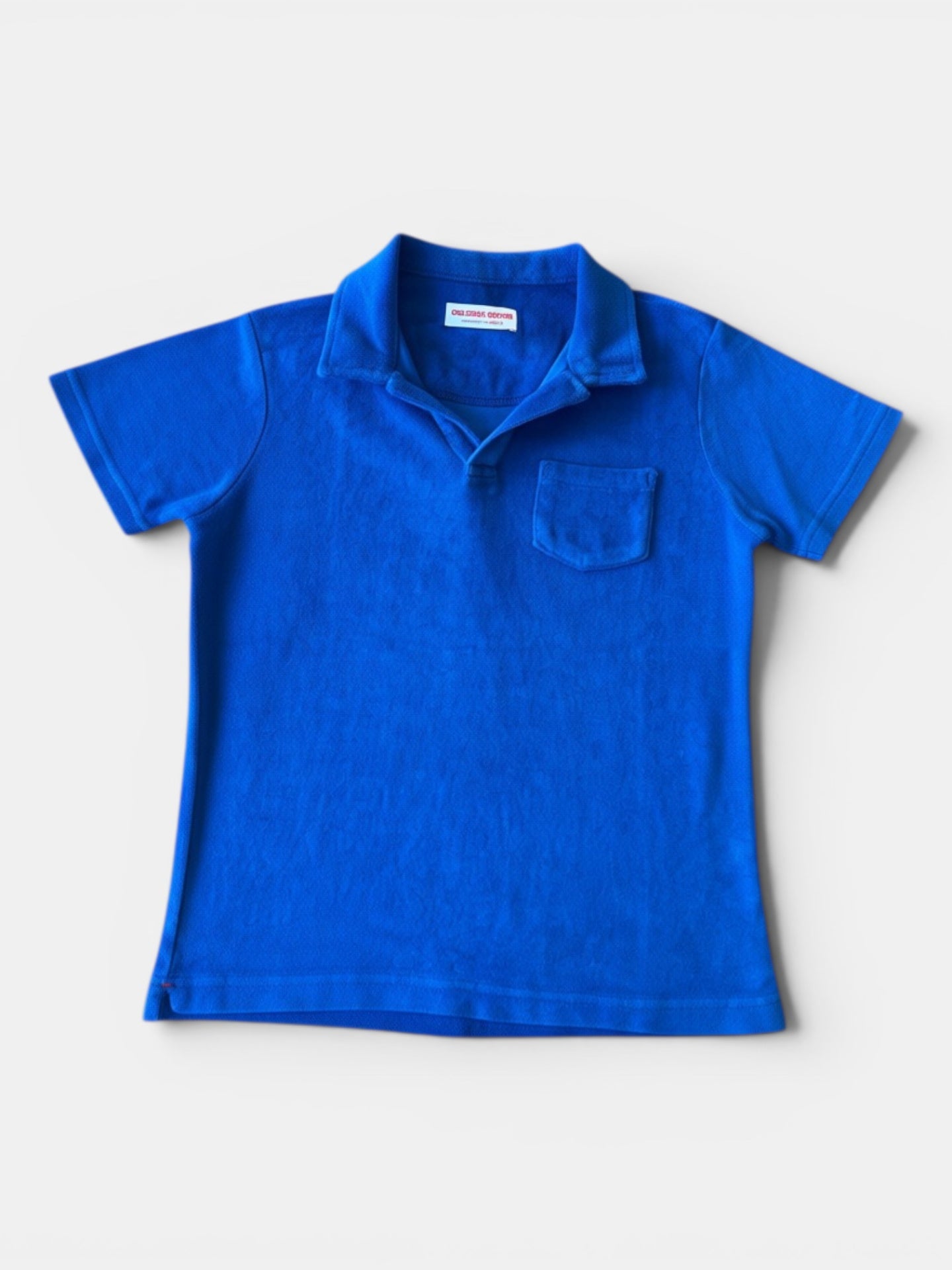 Terry-cloth Poloshirt Blau Gr.122 | Orlebar Brown