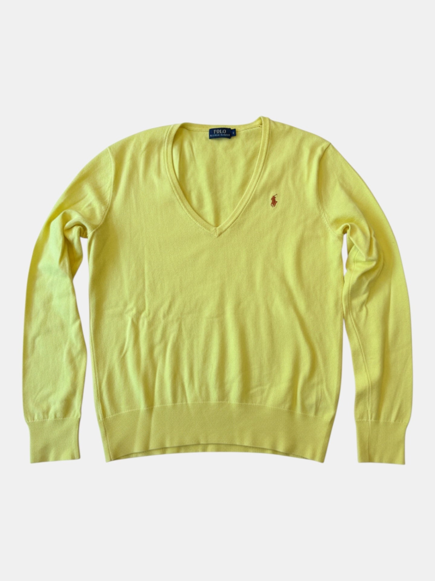 Pullover V-Neck Gelb Gr.164 / M | Polo Ralph Lauren