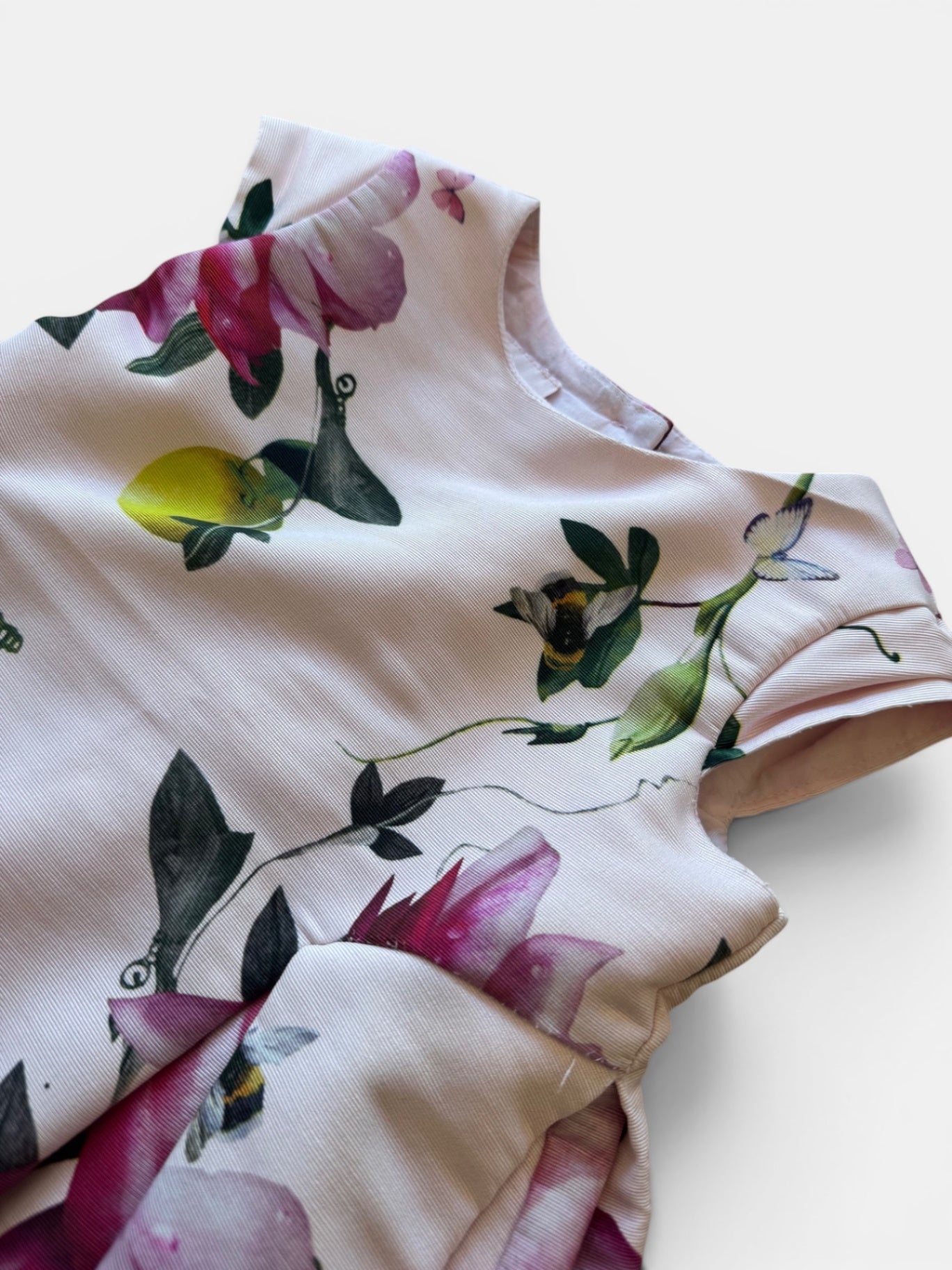 Kleid Rosa mit floralem Print Gr.74 | Ted Baker