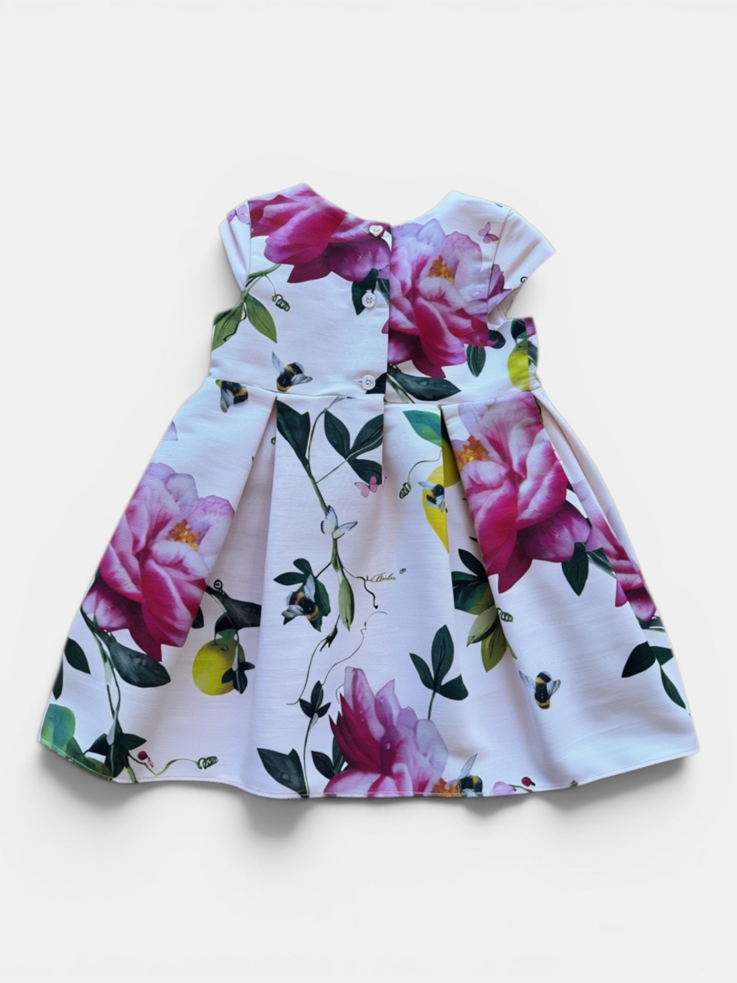 Kleid Rosa mit floralem Print Gr.74 | Ted Baker