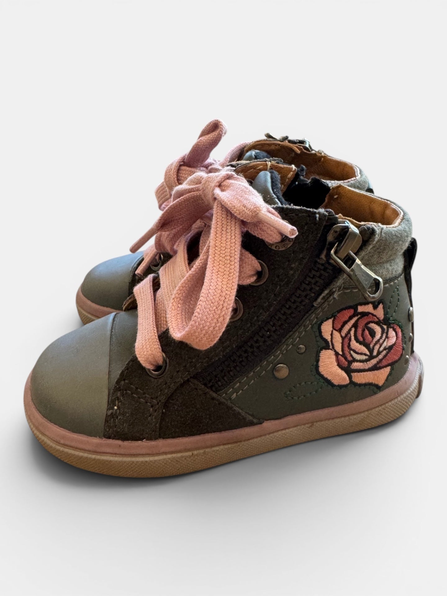 Halbschuhe Schwarz und Pink Gr.20 | Geox