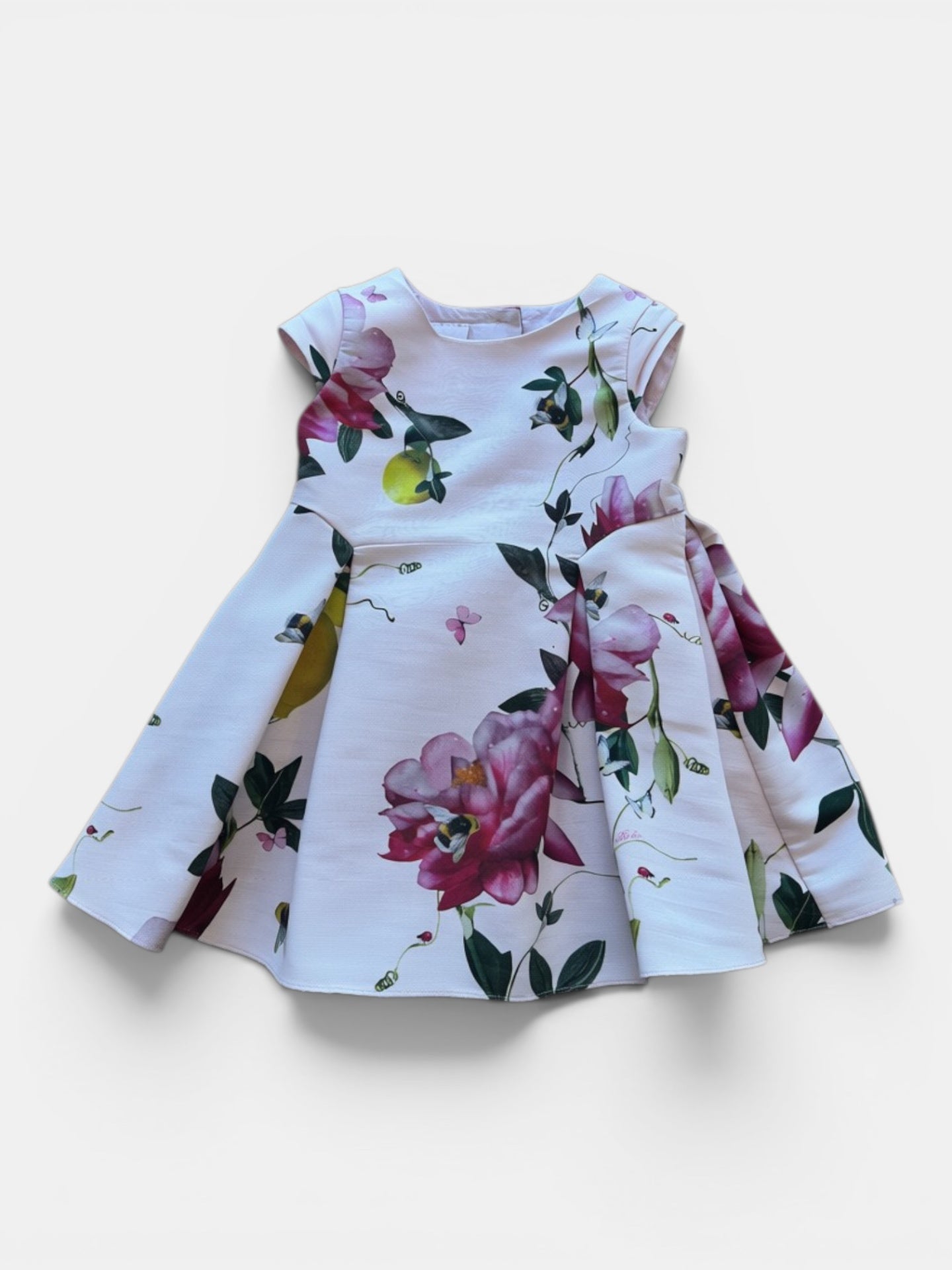 Kleid Rosa mit floralem Print Gr.74 | Ted Baker