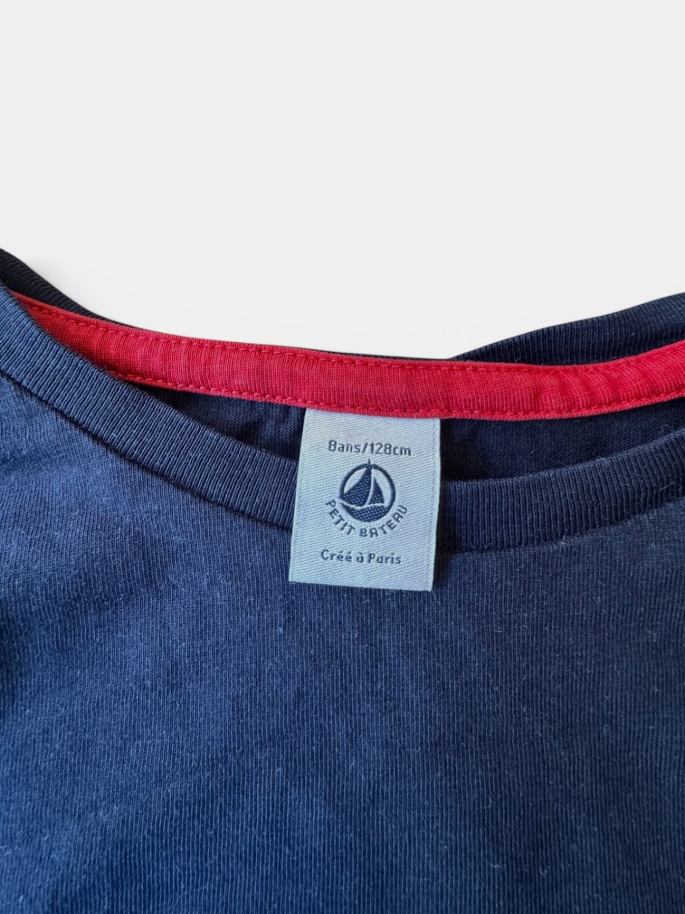 Langarmshirt Blau Gr.128 | Petit Bateau