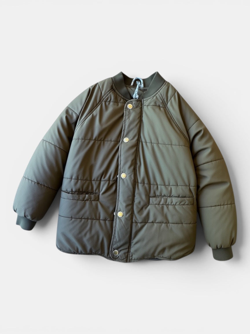 Steppjacke "Kendra" Beige/Olive Gr.110 | Liewood