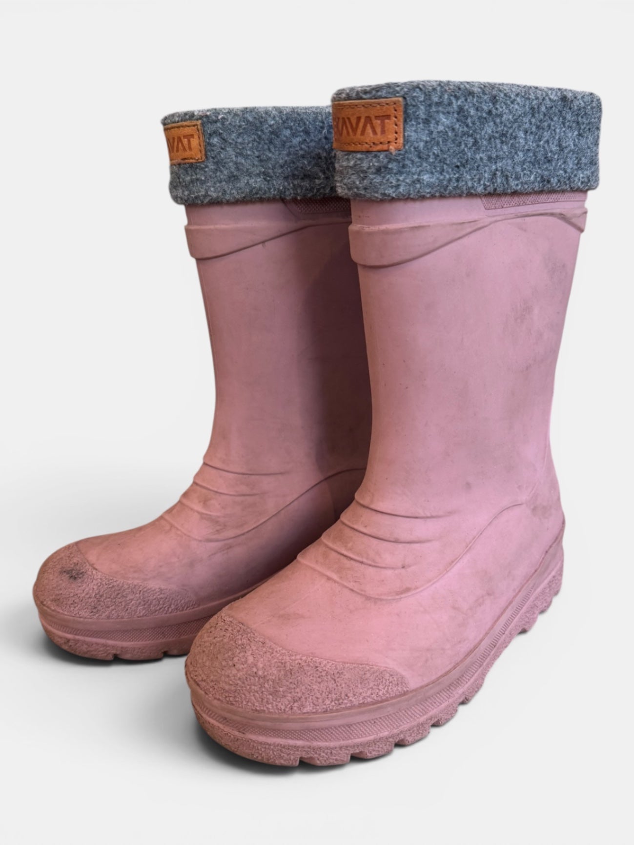 Gummistiefel gefüttert Rosa Gr.33 | Kavat
