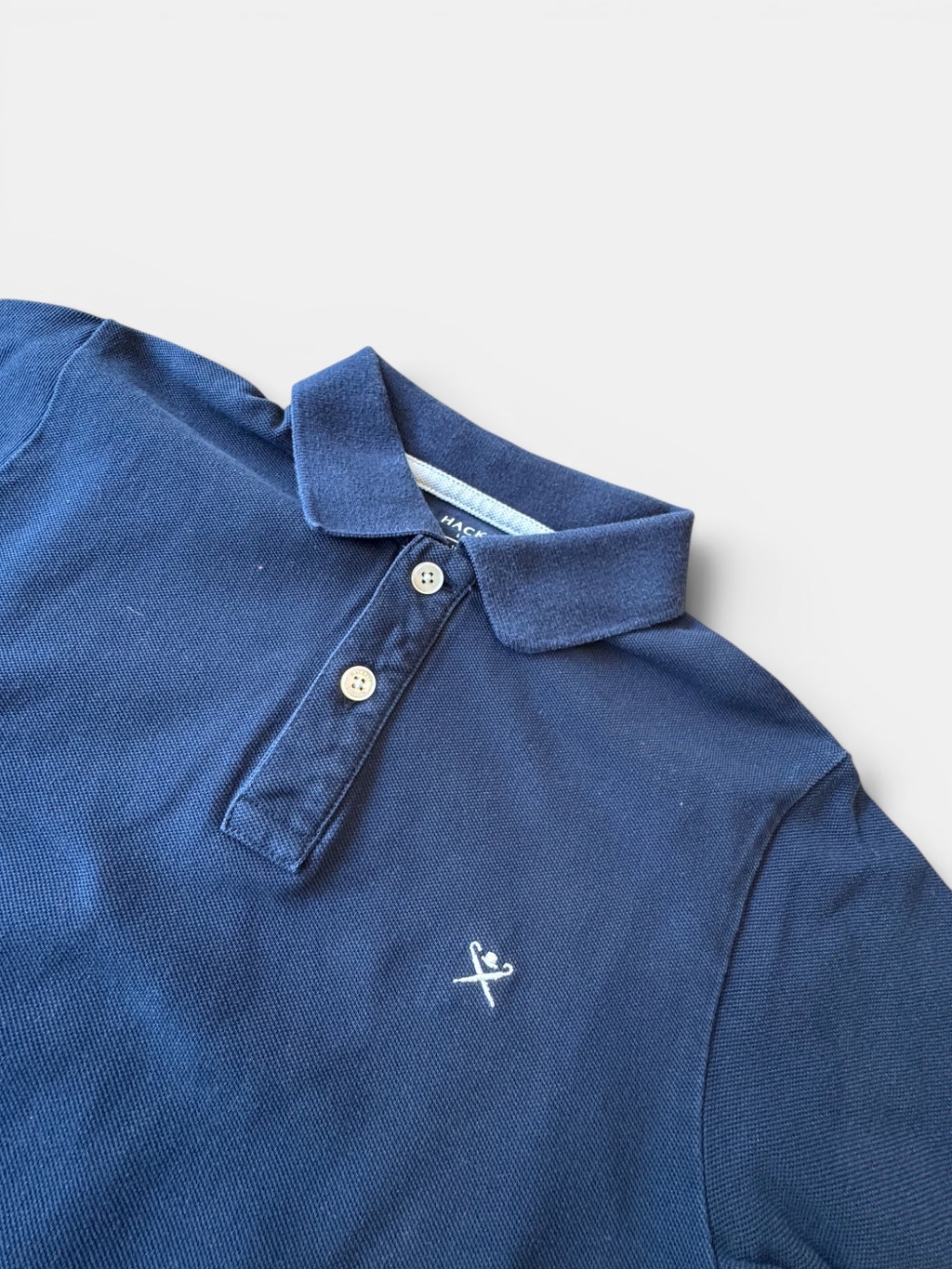 Poloshirt Langarm Dunkelblau Gr.152 | Hackett