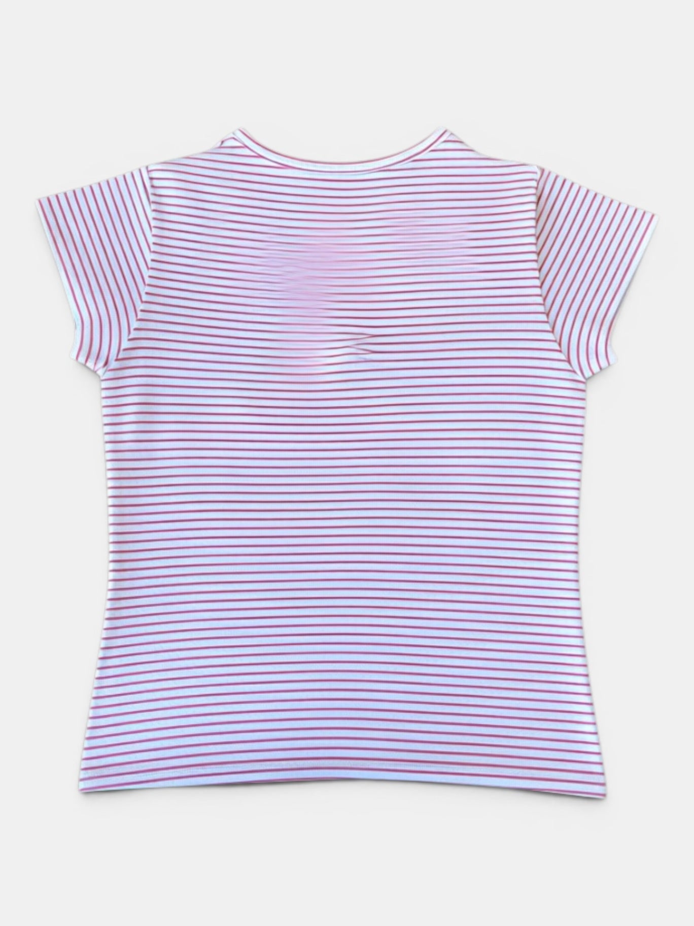 T-Shirt Pink gestreift und mit Flamingo Applikation Gr.122 | Tom Joules