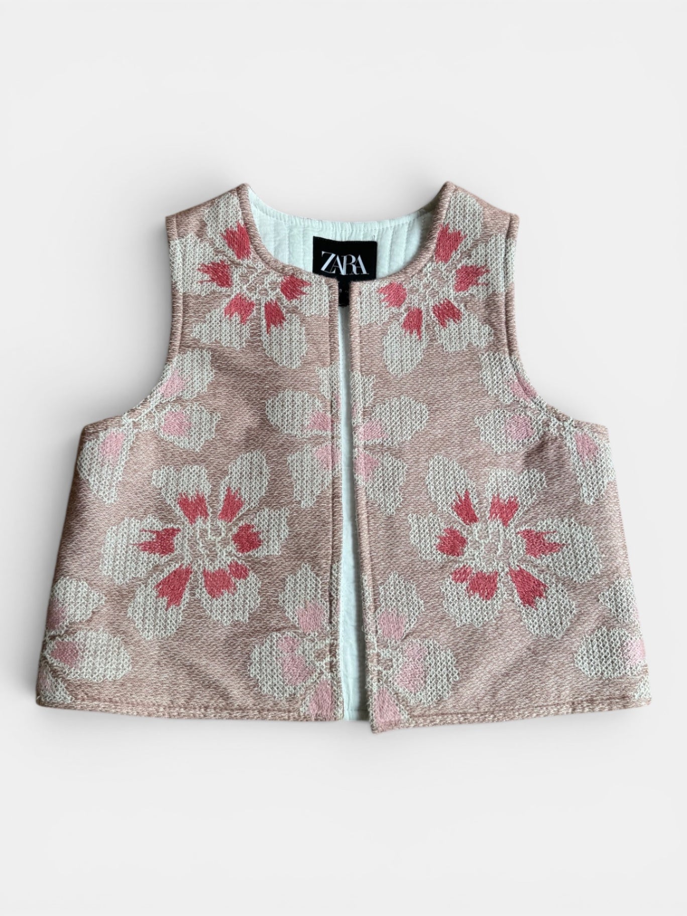 Weste wattiert Rosa Gr.128 | Zara