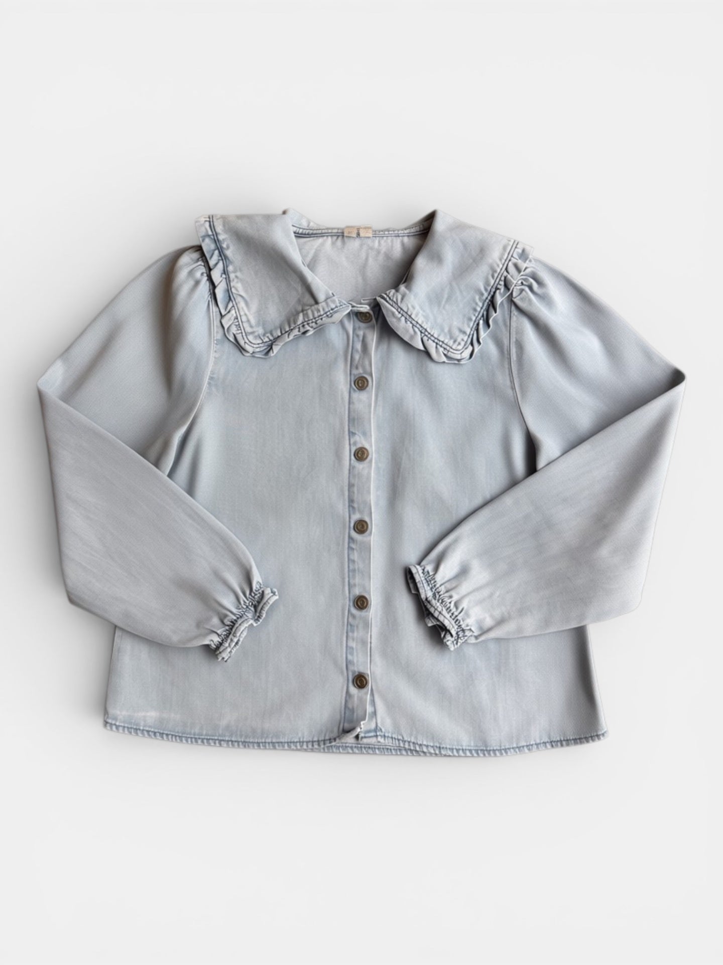 Jeans-Bluse Hellblau Gr.122 | ARKET