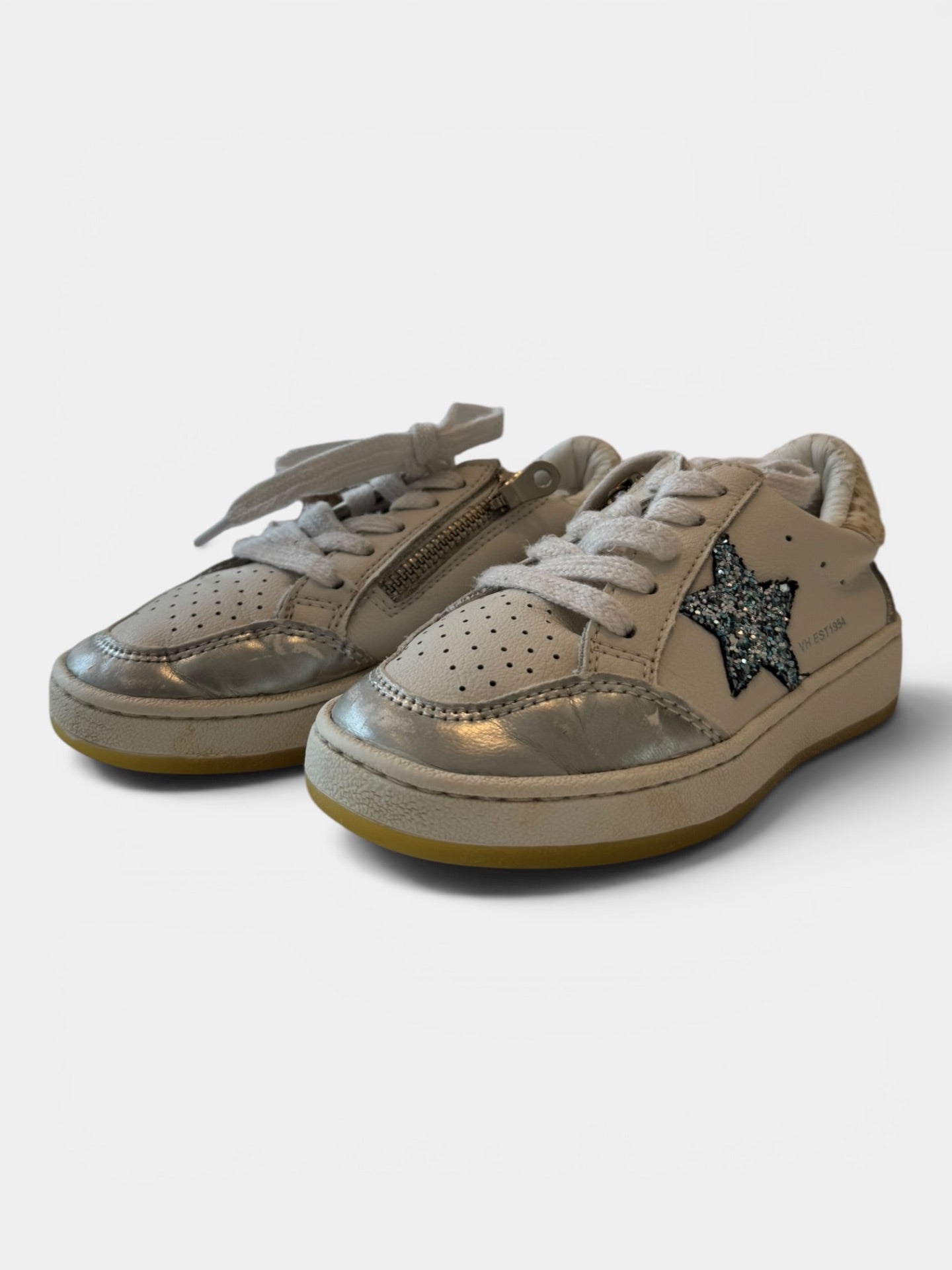 Sneaker Mädchen Vintage Style mit Glitzer-Stern Gr.24 | Patrizia Pepe