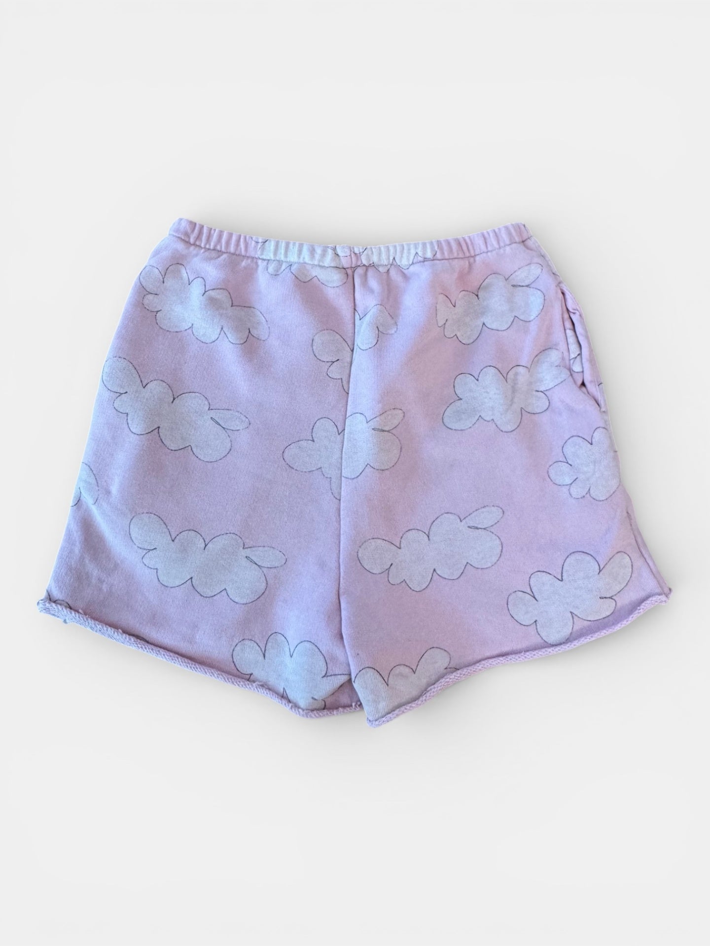 Shorts Rosa mit Wolken Gr.128 | The Animals Observatory