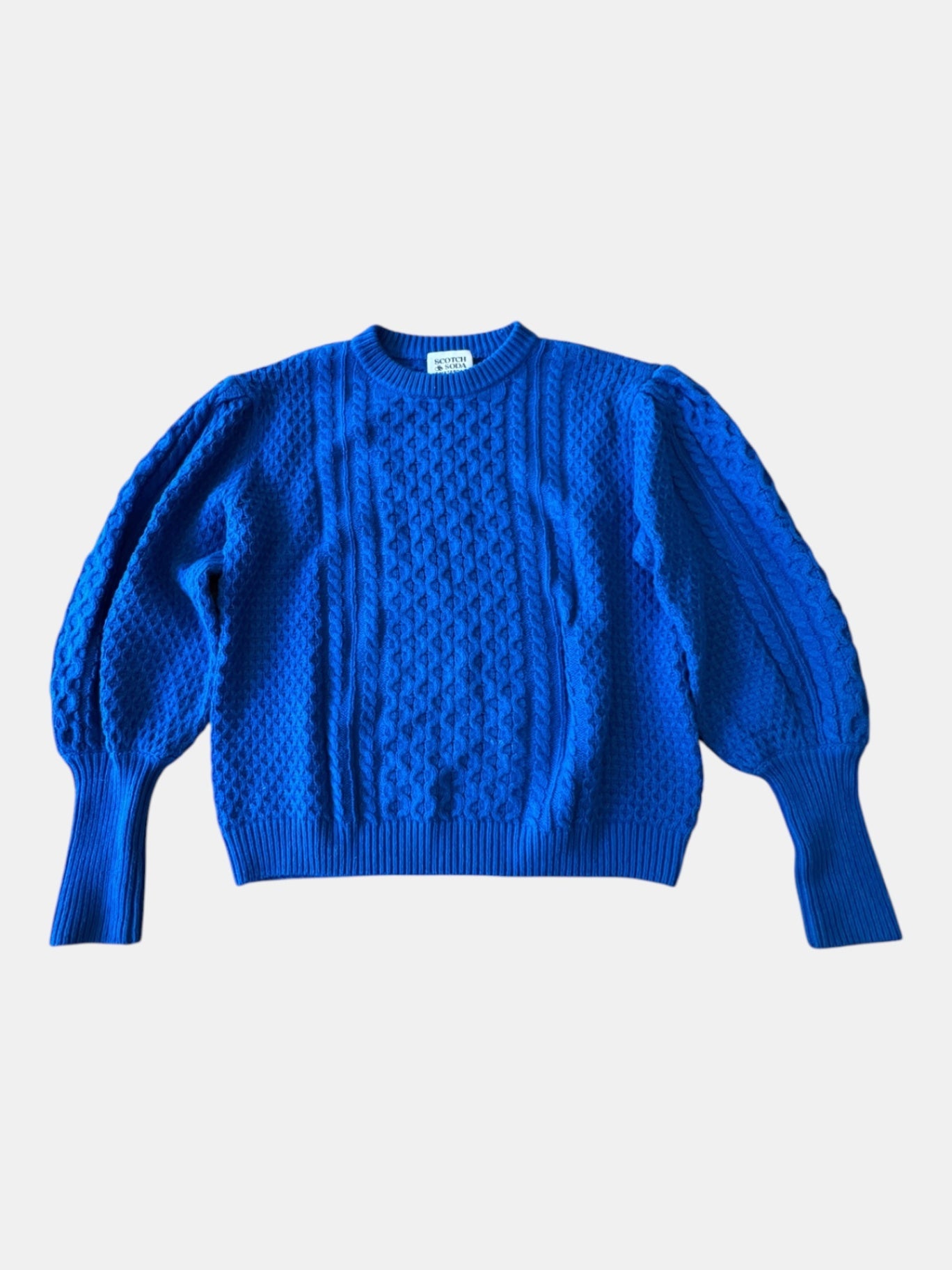 Strick-Pullover Blau Gr.14 | Scotch & Soda