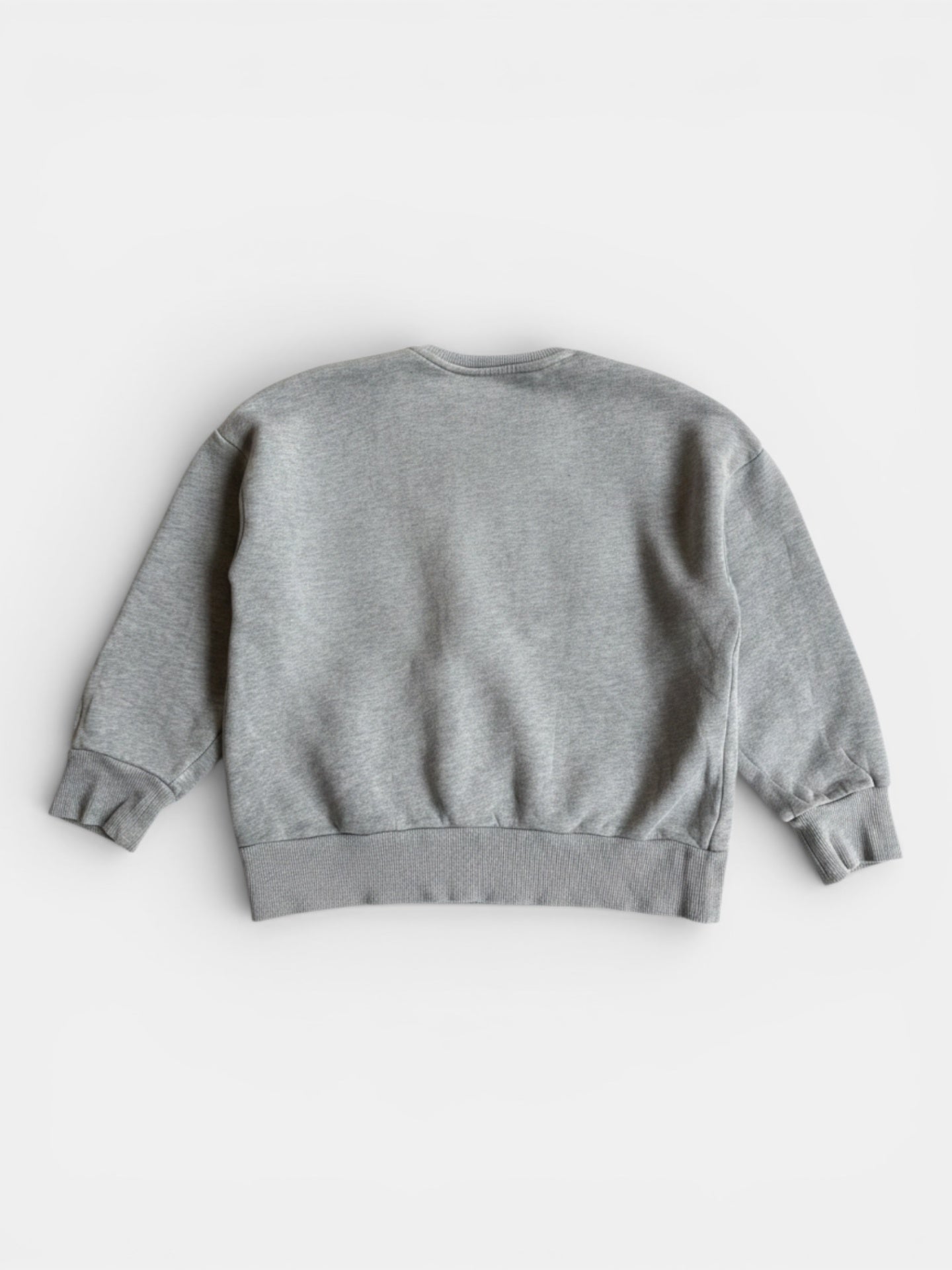 Sweatshirt Grau mit Blumen-Print Gr.128 | M. Rodini