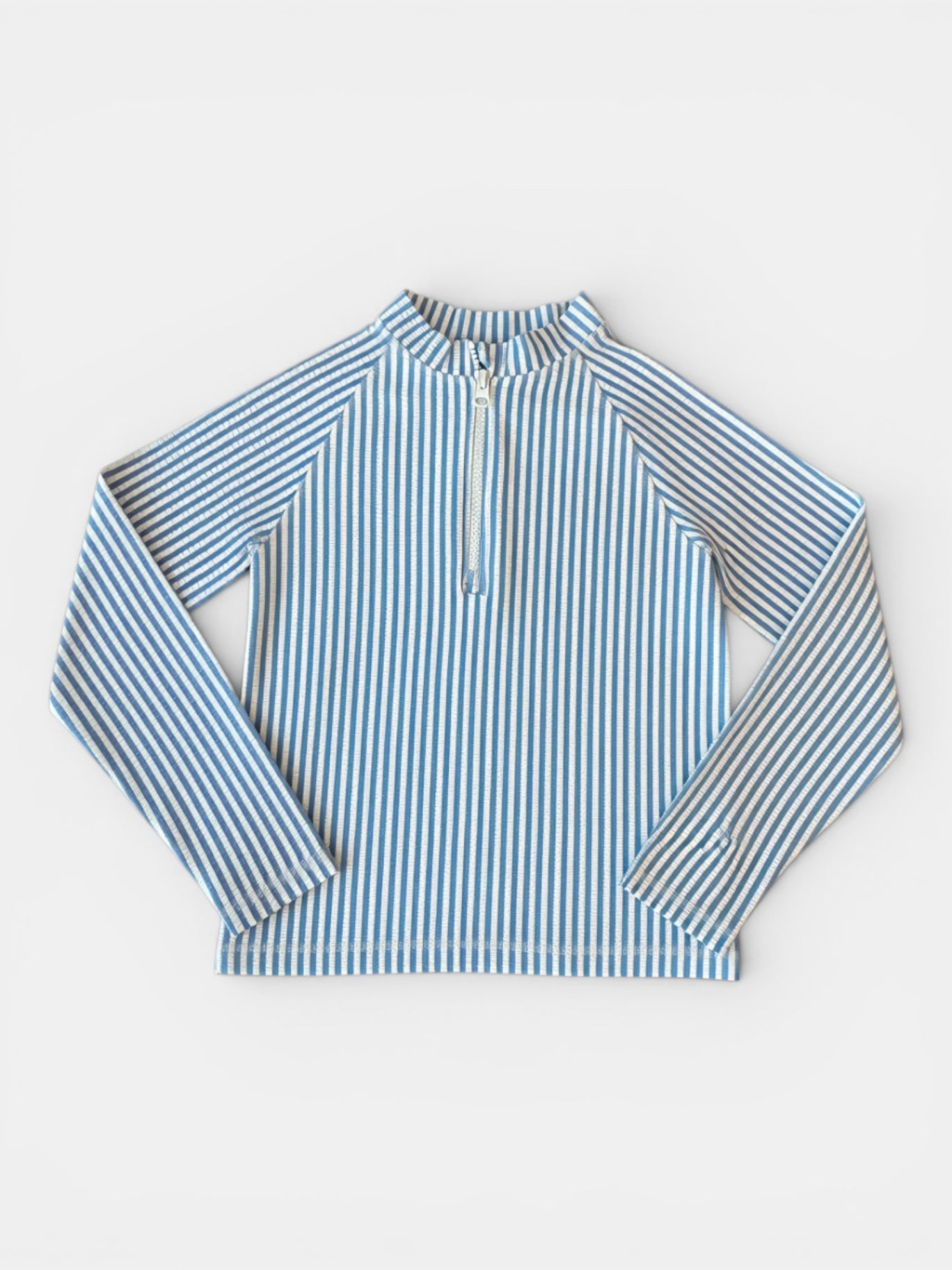 UV Swim-Shirt Kinder Blau und Weiß Gr.128 | Arket