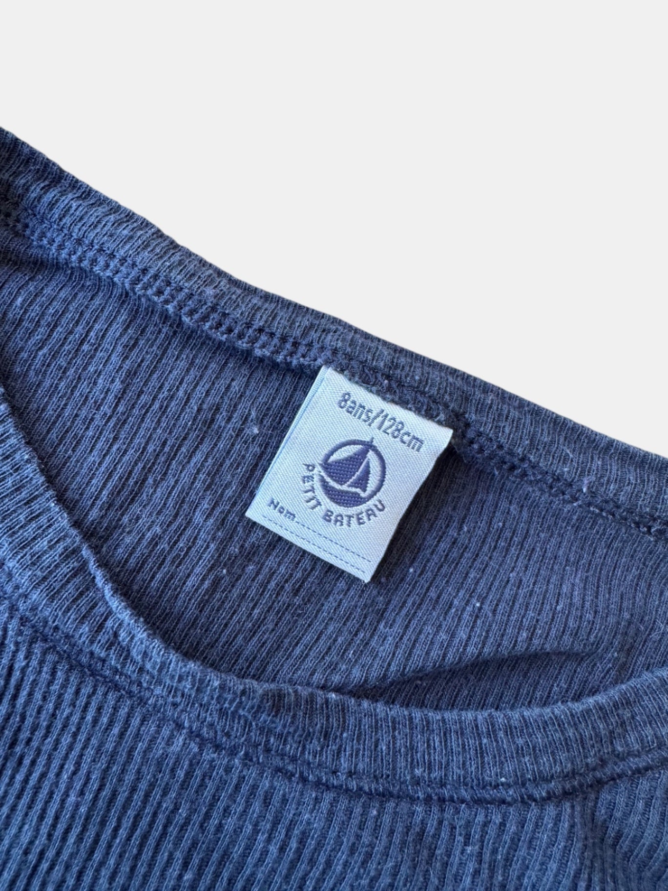 Langarmshirt Dunkelblau Gr.128 | Petit Bateau