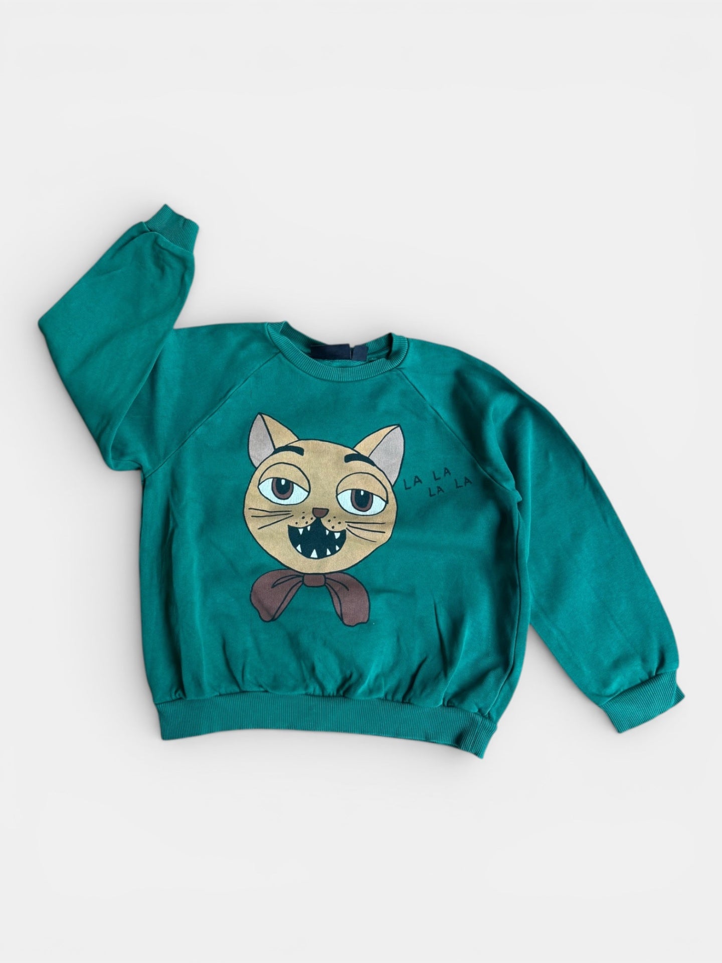 Sweatshirt Türkisgrün Gr.128 | minini rodini