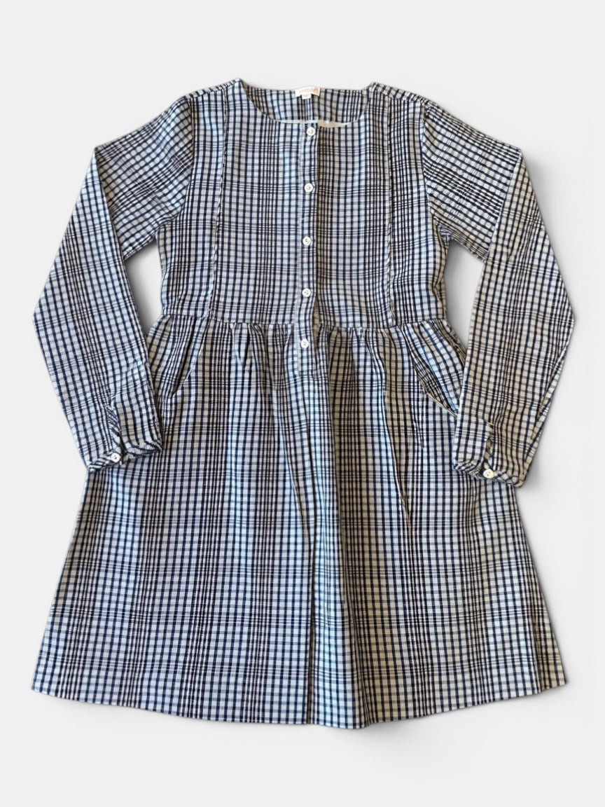 Kleid Blau kariert Gr.9/10 | GOCCO