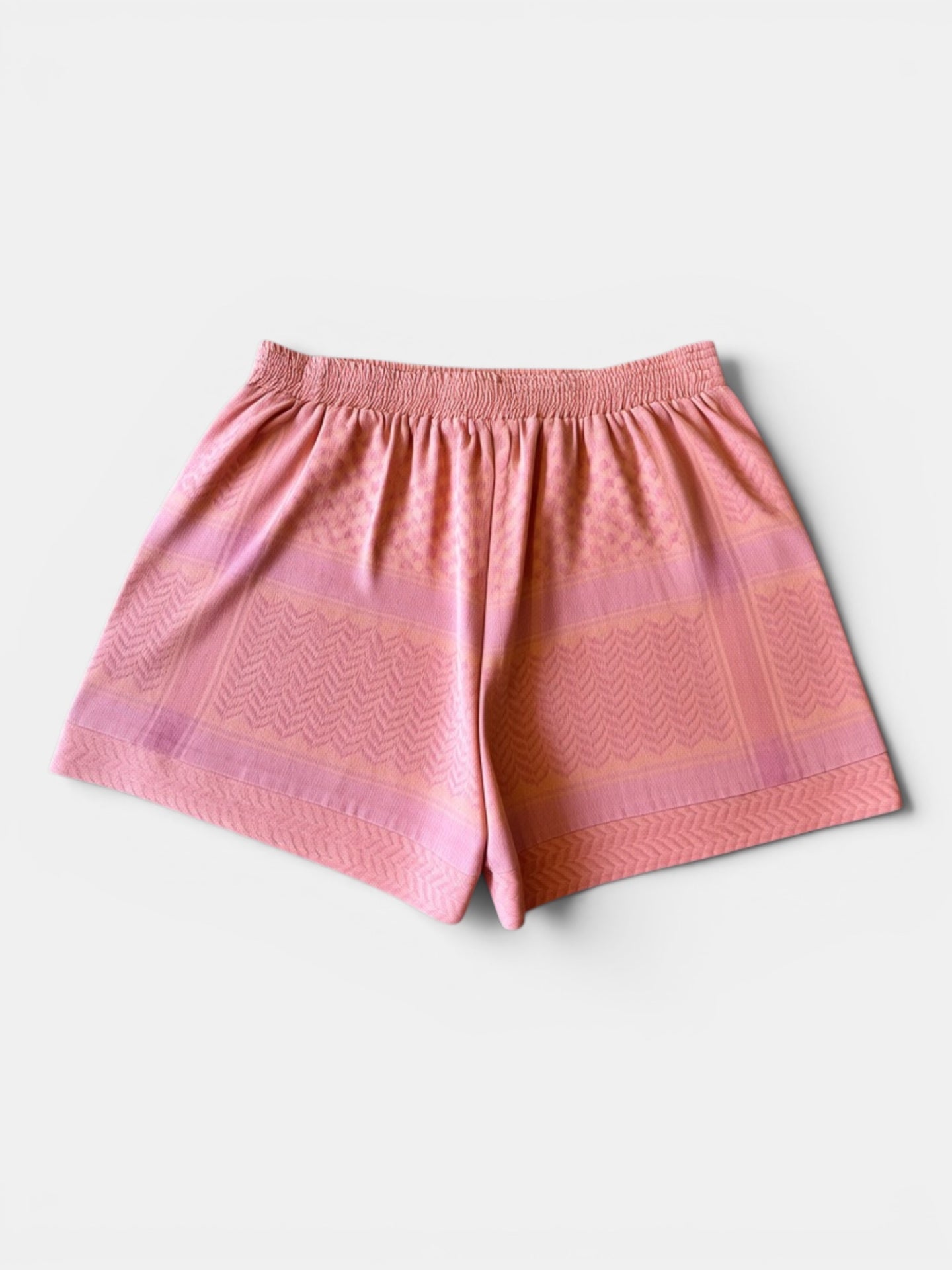 Shorts mit Kufiya-Muster Apricot Gr.164 | Rough Studios