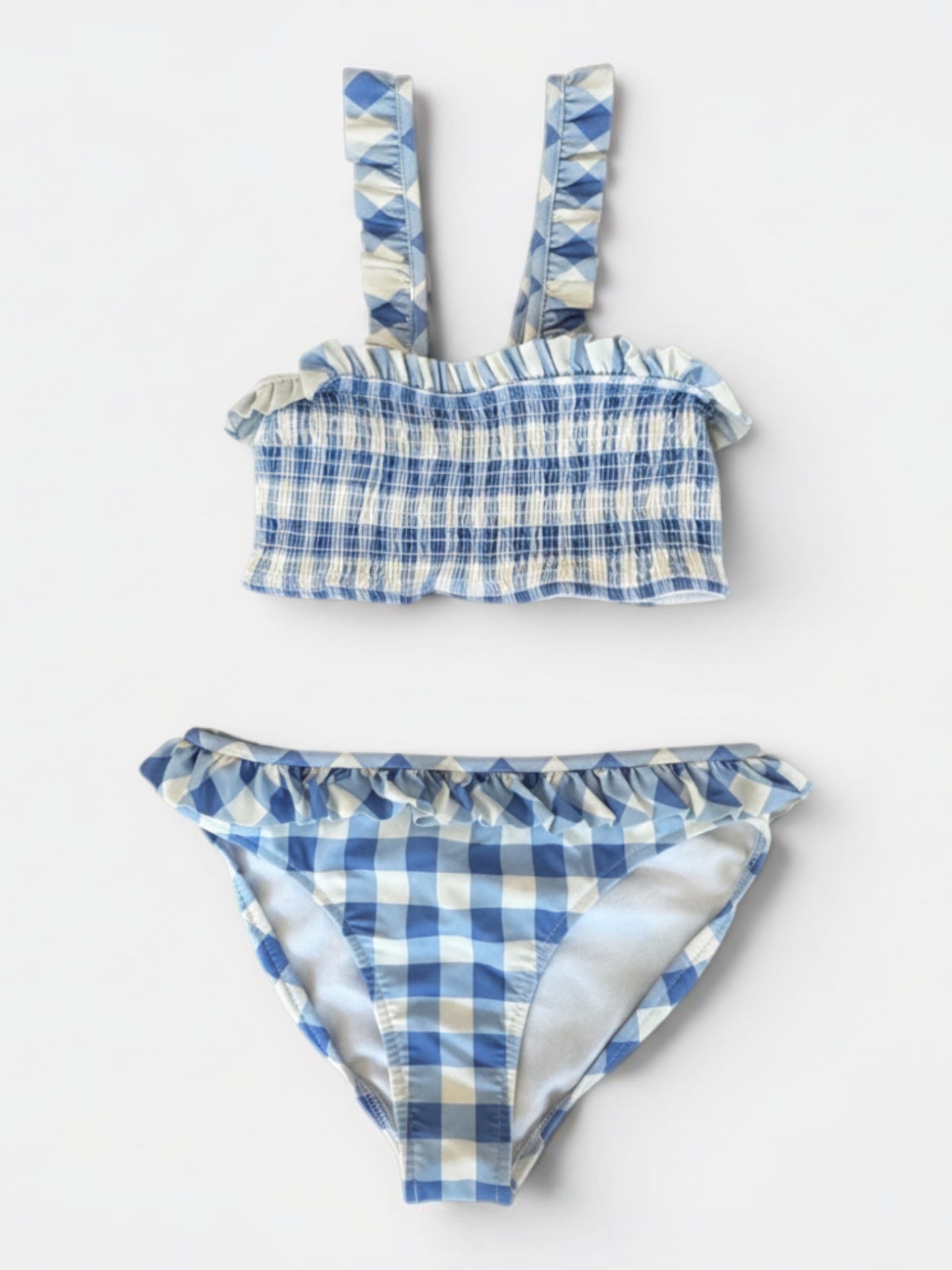 Bikini Blau Weiß kariert Gr.6X6 EXTRA | POLO Ralph Lauren