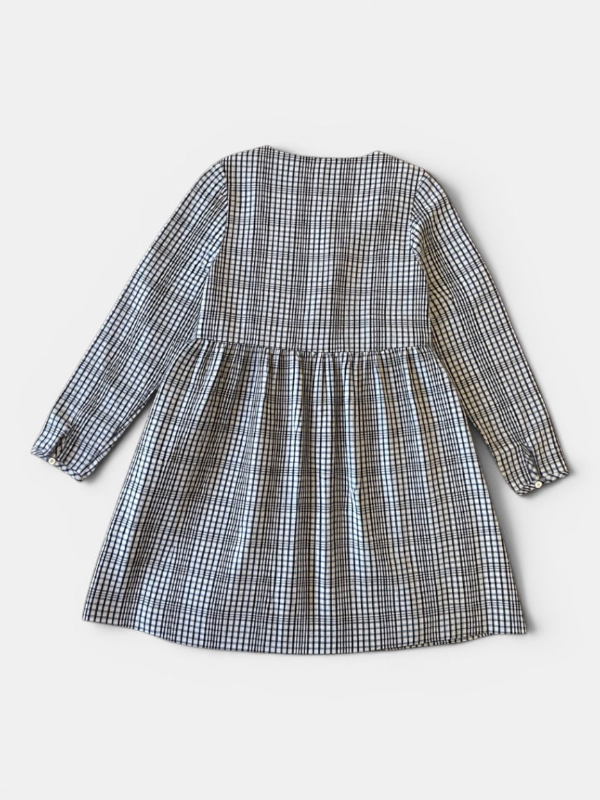 Kleid Blau kariert Gr.9/10 | GOCCO