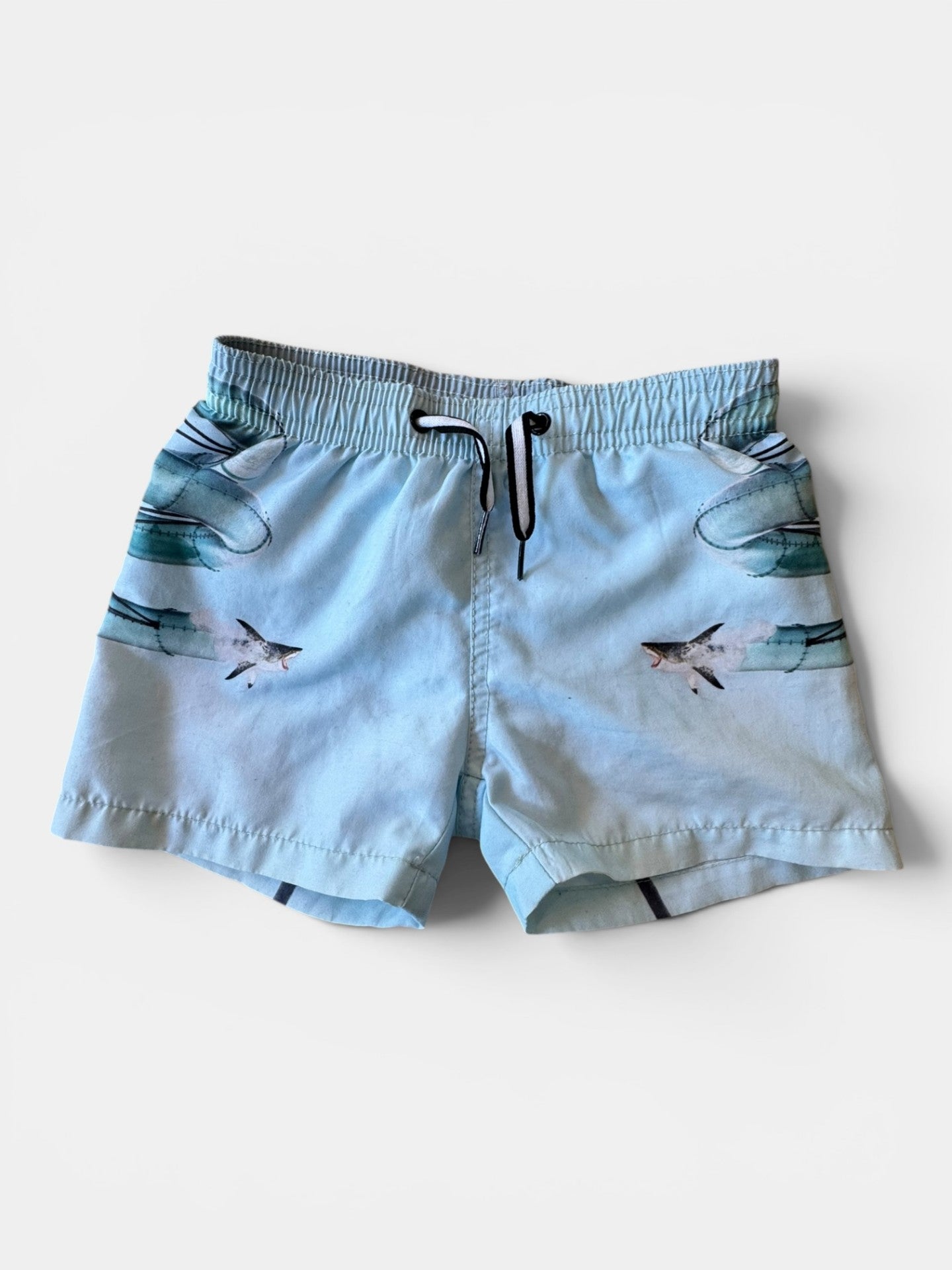 Badeshorts Jungs Hellblau Gr.86 | Molo