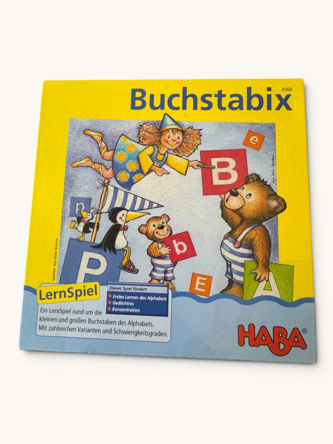 Spielzeug Buchstabix Gelb, Blau, Rot, Grün Gr. | HABA