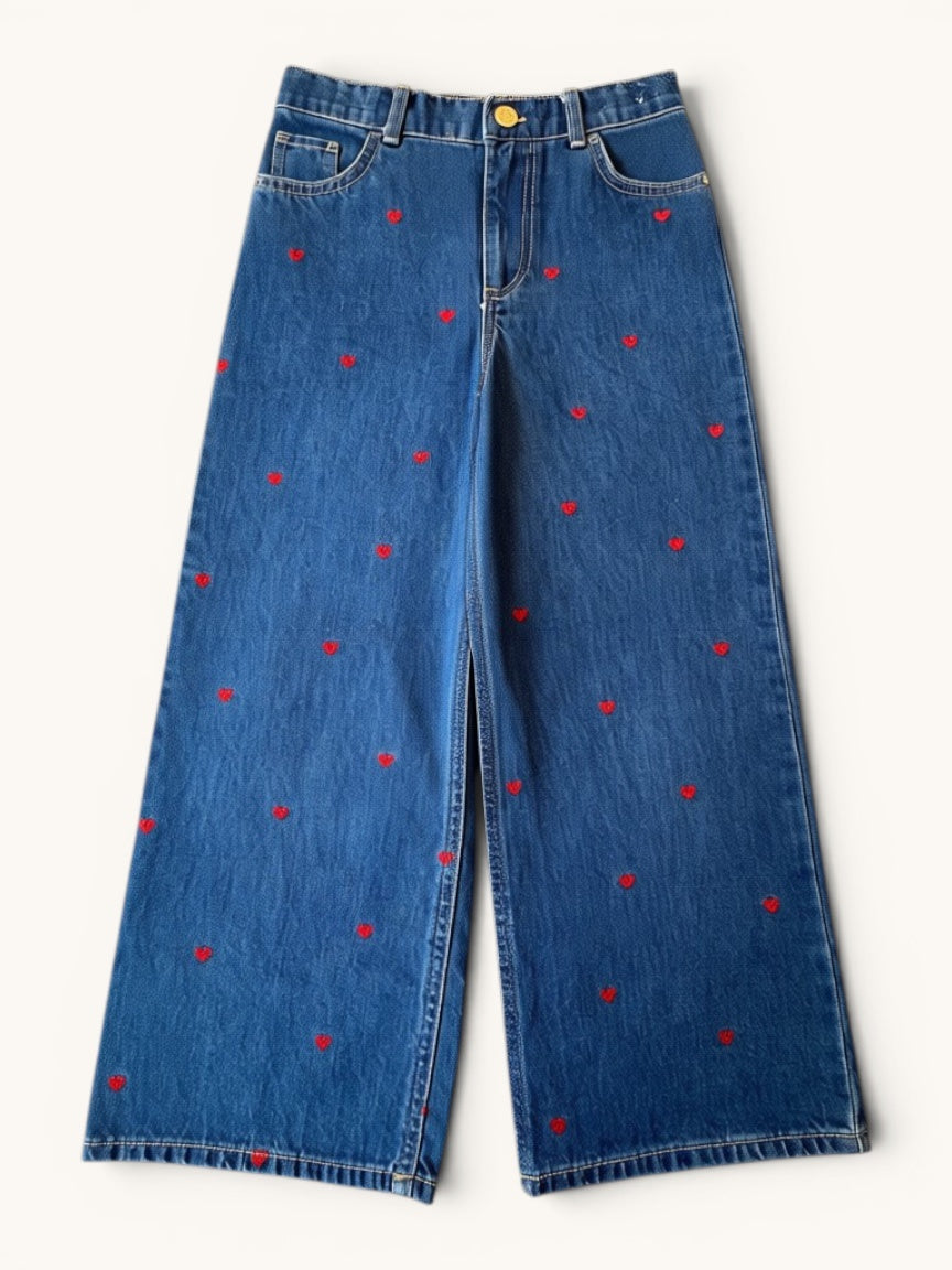 Hosen Blau Gr.134 (Größenlabe leider entfernt) | H6M