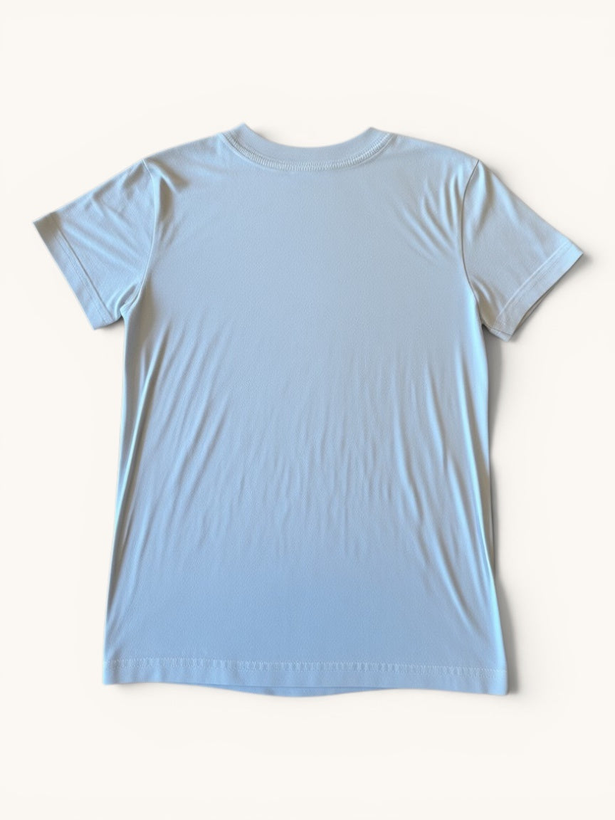 Weißes Rundhals-Shirt mit Logo-Stickerei Gr.128 | Polo Ralph Lauren