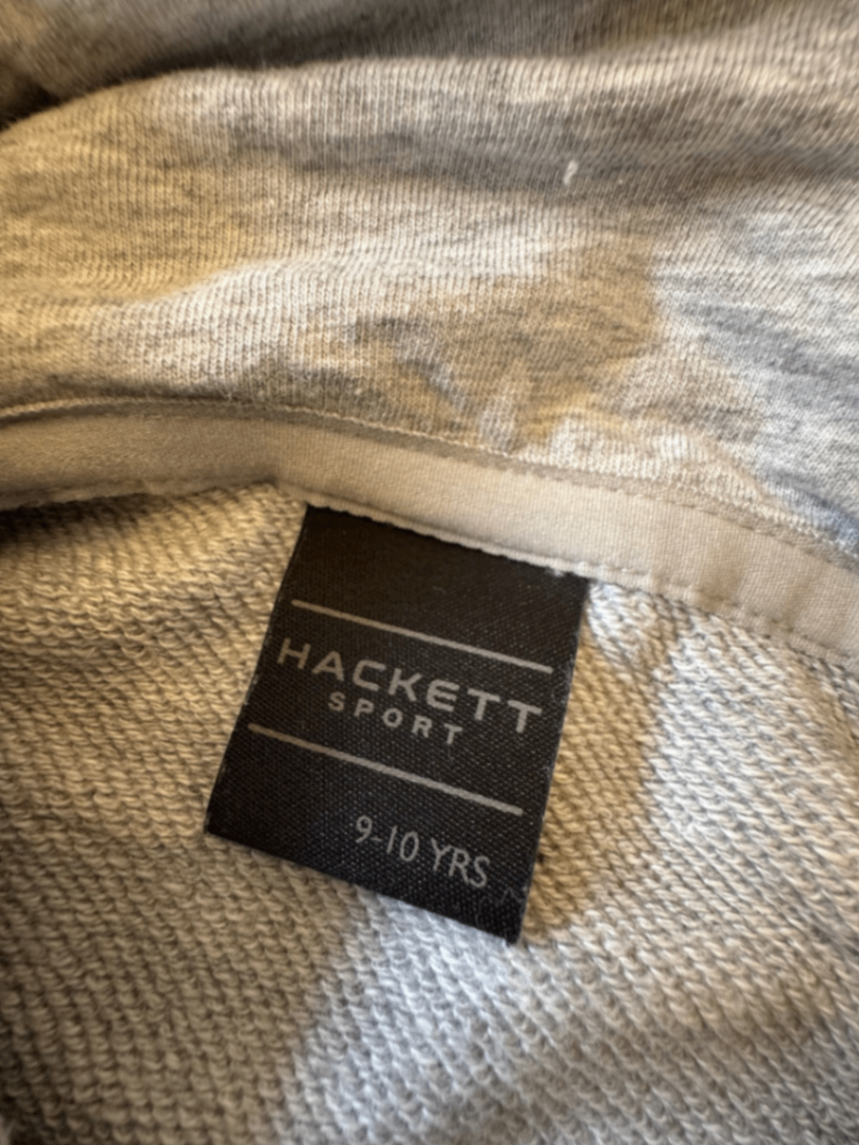 Sport Kapuzenpullover Hoodie Grau Gr.140 | Hackett London