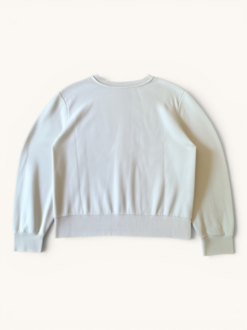 Kinder Sweatshirt Weiß – Crewneck mit „Portobello London“ College-Schriftzug Gr.152 / S / | Zara