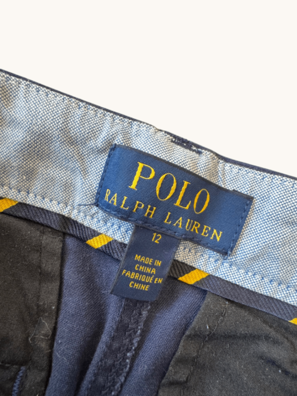 Chinohose Jungs Dunkelblau Gr.12 | Polo Ralph Lauren