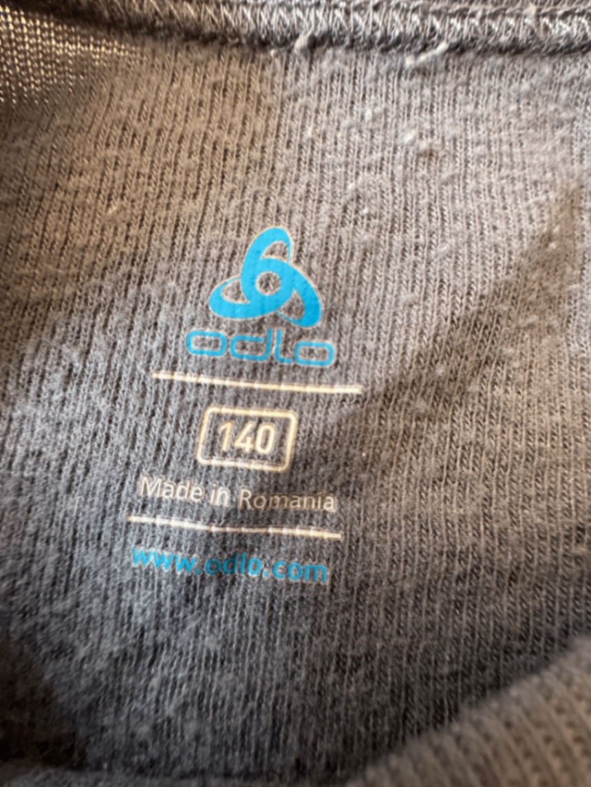Funktionswäsche Skiunterwäsche Grau Gr.140 | Odlo