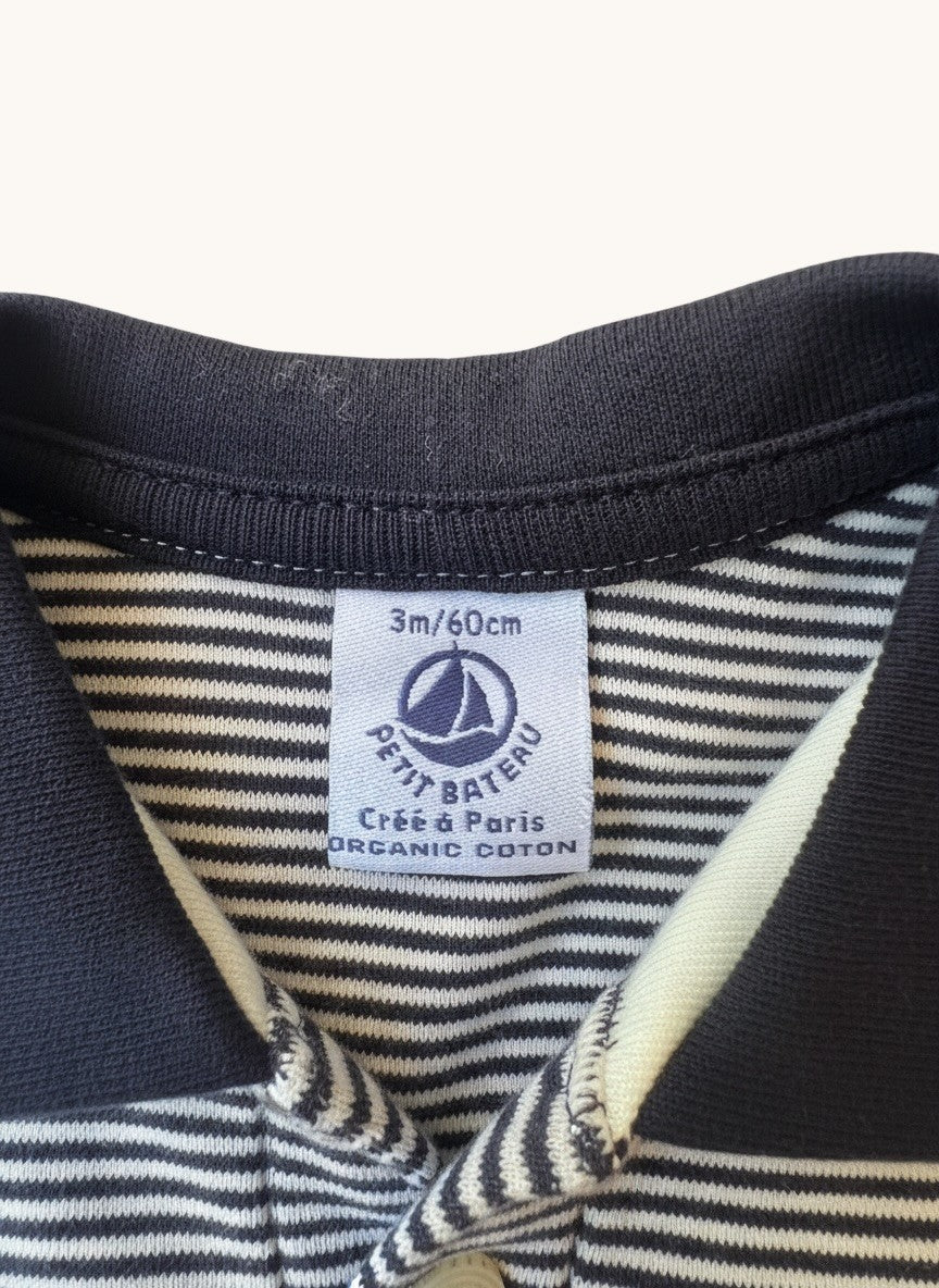 Baby-Poloshirt aus Bio-Baumwolle – Gr.56/62 | Petit Bateau