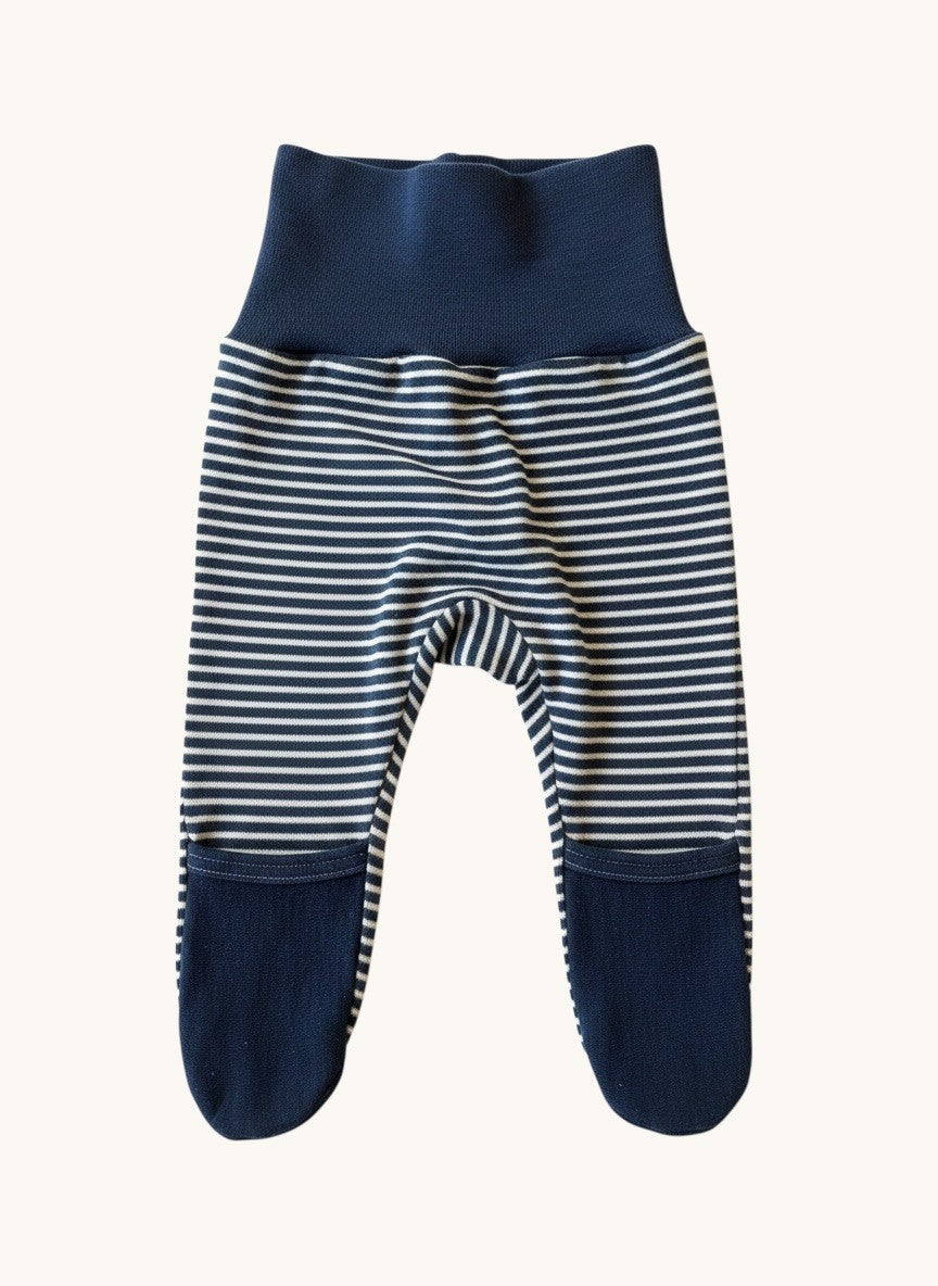 Hosen blau-weiß getreift Gr.50/56 | Cosalina