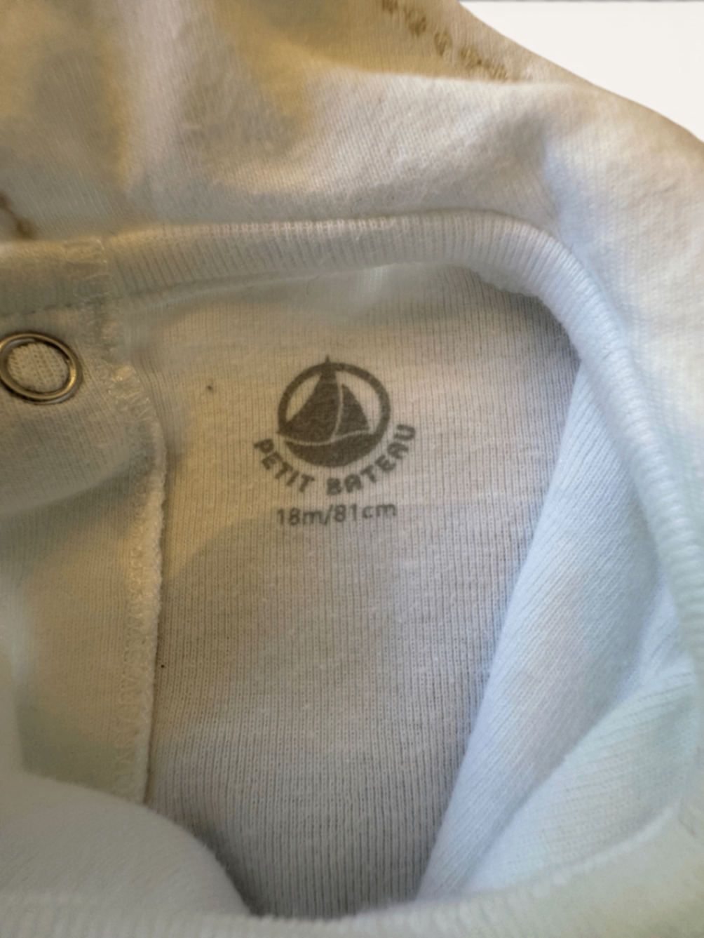 Strampler & Romper Weiß Gr.18m/81cm | Petit Bateau