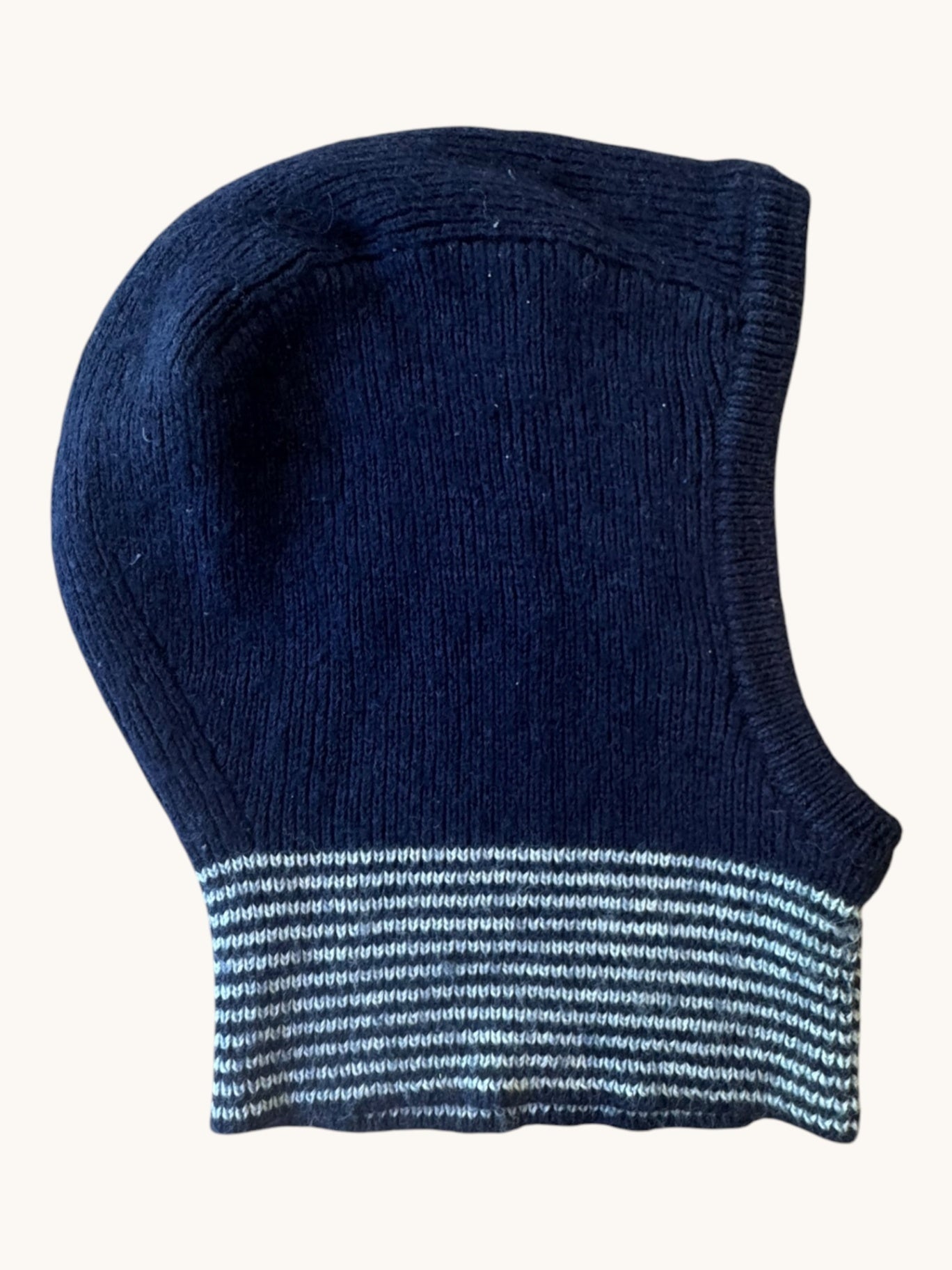 Mützen Dunkelblau mit hellblauen Streifen Gr.1 Jahr | Petit Bateau