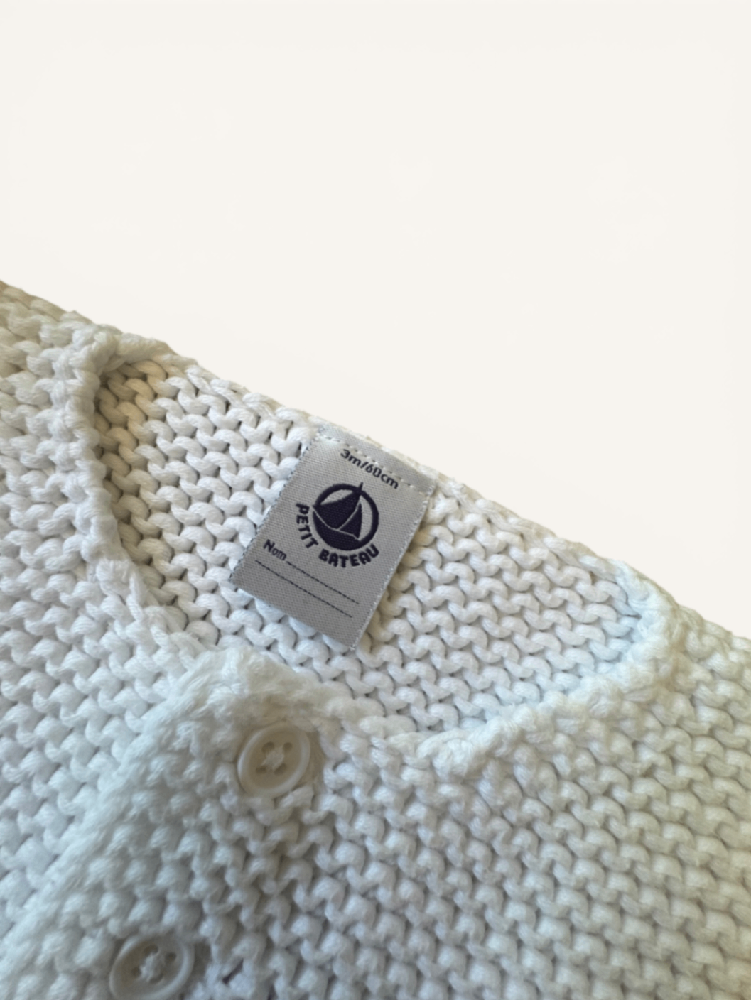 Cardigans Weiß Gr.3M / 60cm | Petit Bateau, Jacadi