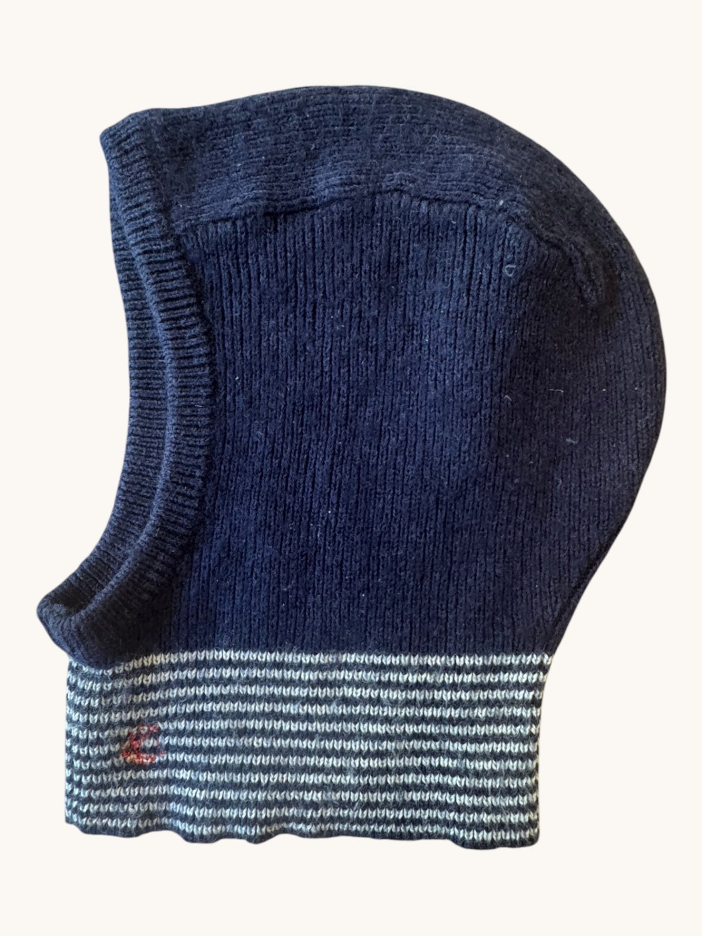 Mützen Dunkelblau mit hellblauen Streifen Gr.1 Jahr | Petit Bateau