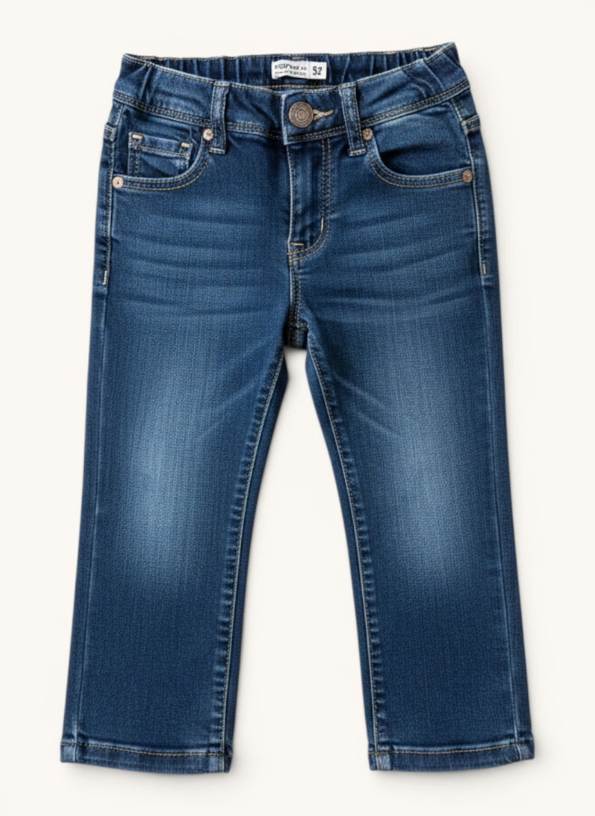 Kinder-Jeans im Classic 5-Pocket-Style Blau Gr.92 | BODI