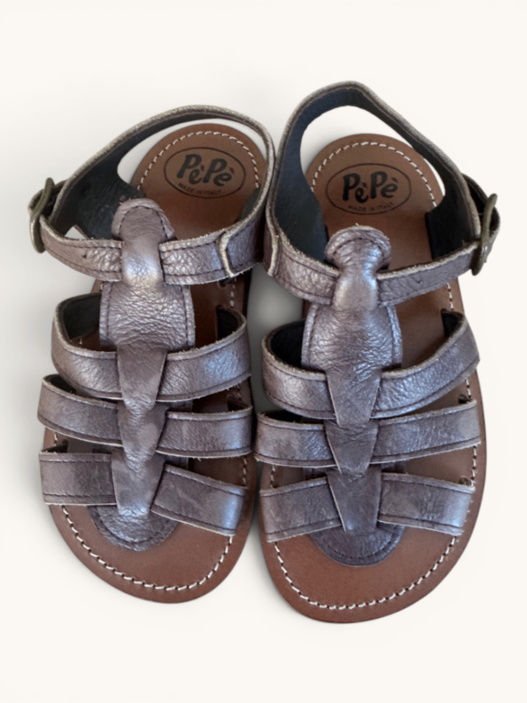 PePè Ledersandalen Braun Gr.26 | PePe