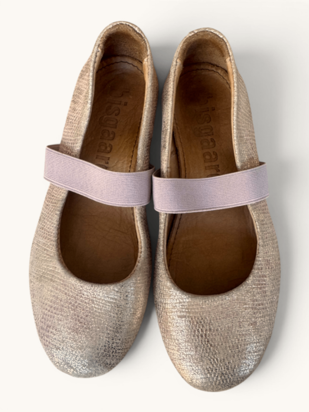 Mary Janes // Metallic-Roségold Gr.30 | Bisgaard