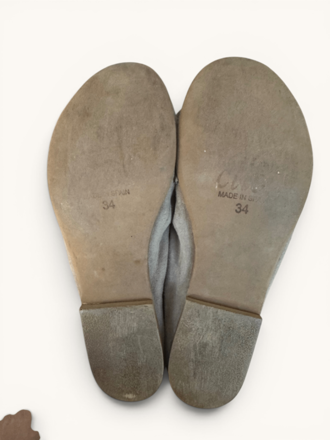 Ballerinas Mädchen Hellgrau Gr.34 | Clic!