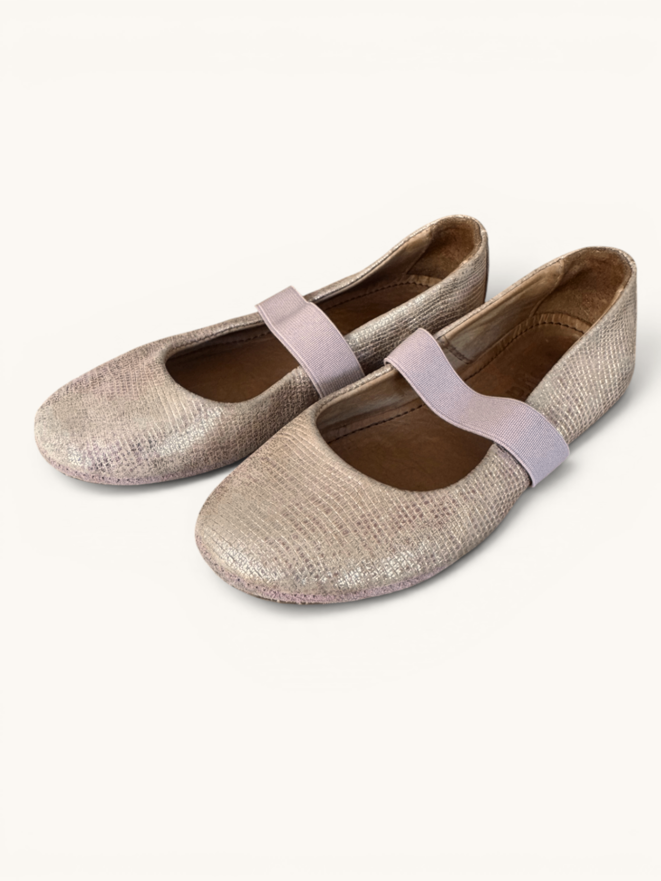 Mary Janes // Metallic-Roségold Gr.30 | Bisgaard