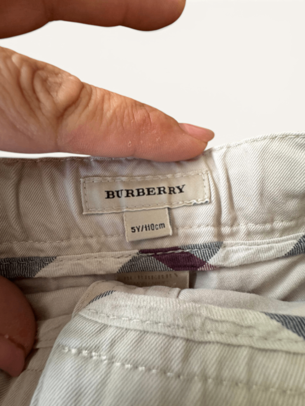 Edler Cargo-Rock in Creme-Beige Gr.5Y/110cm | Burberry