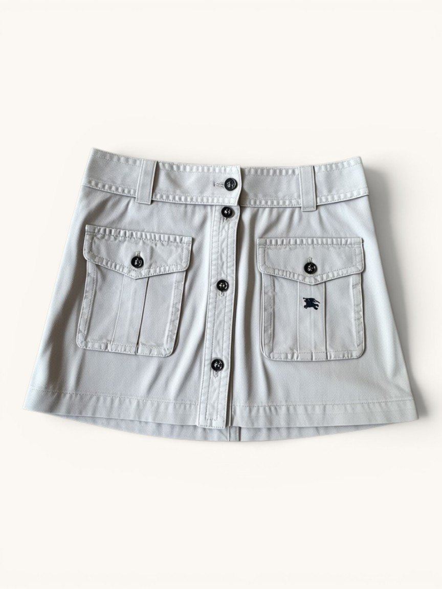 Edler Cargo-Rock in Creme-Beige Gr.5Y/110cm | Burberry