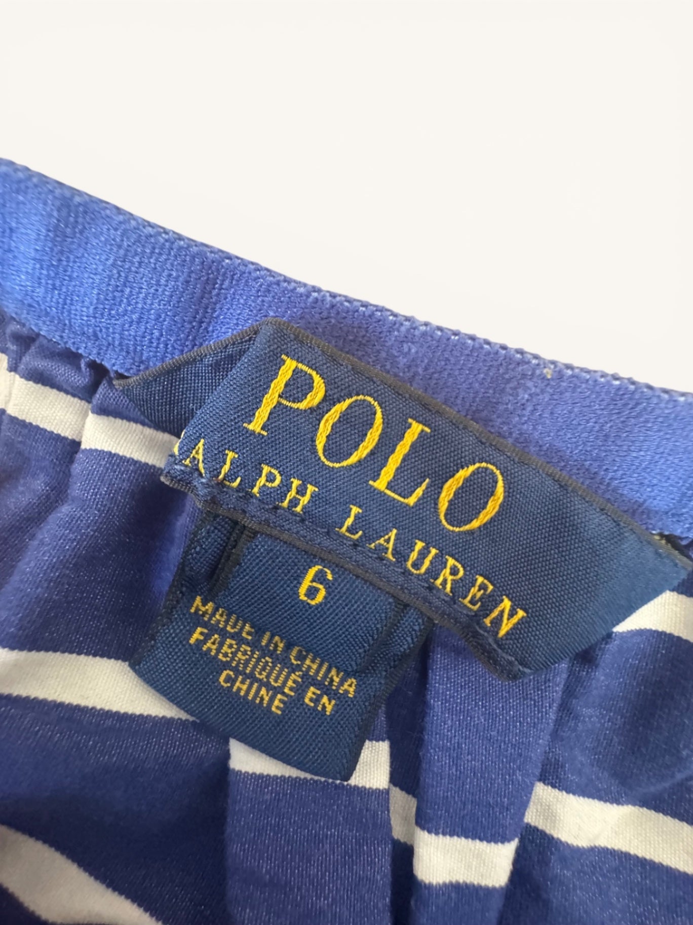 Klassischer Streifenrock im Matrosen-Look Gr.116 | Polo Ralph Lauren