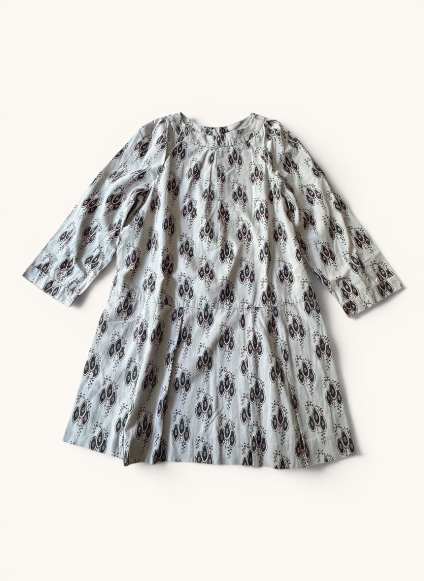 Exklusives Tunikakleid mit Ornament-Print Gr.12 | Bonpoint