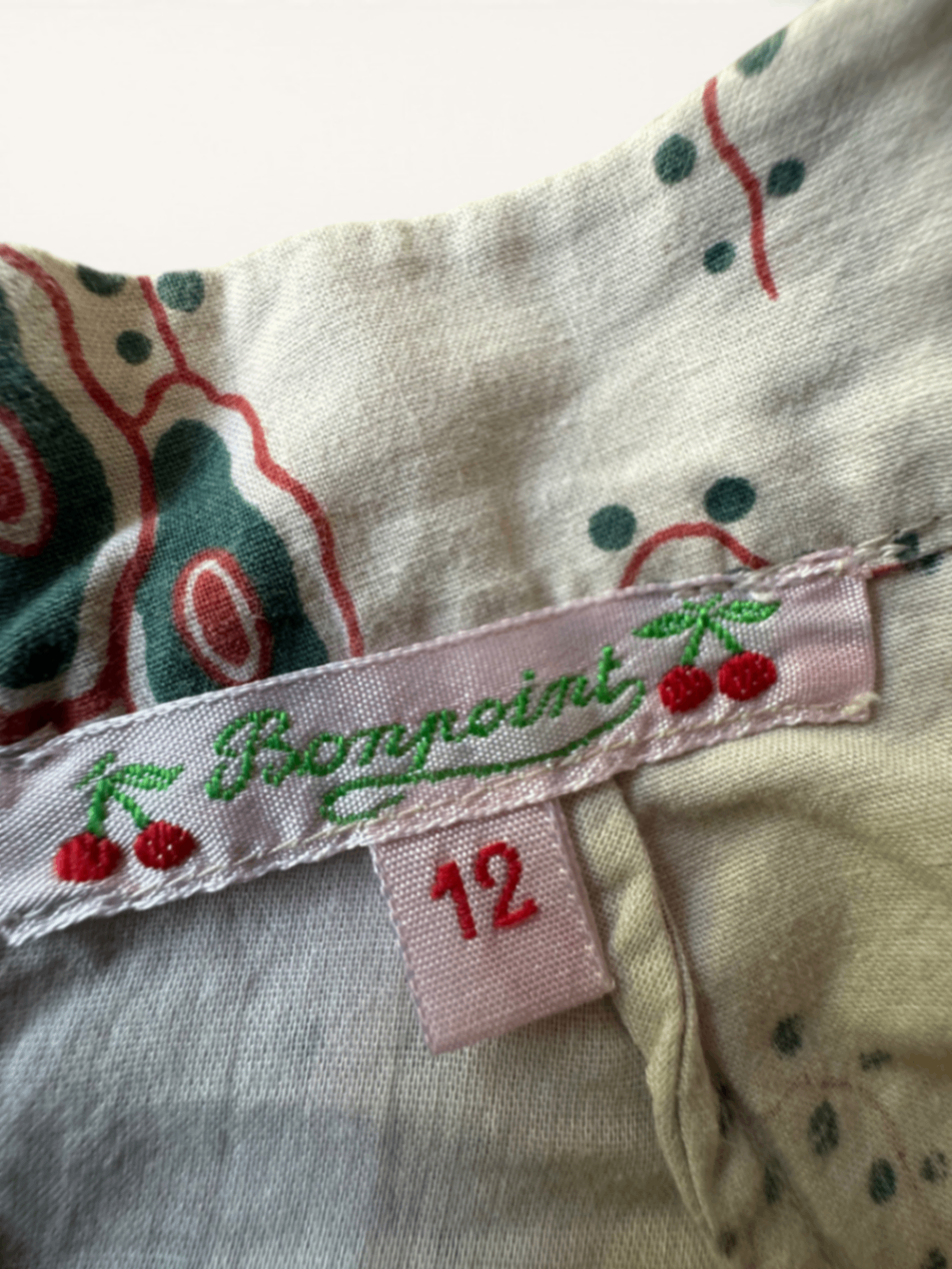 Exklusives Tunikakleid mit Ornament-Print Gr.12 | Bonpoint