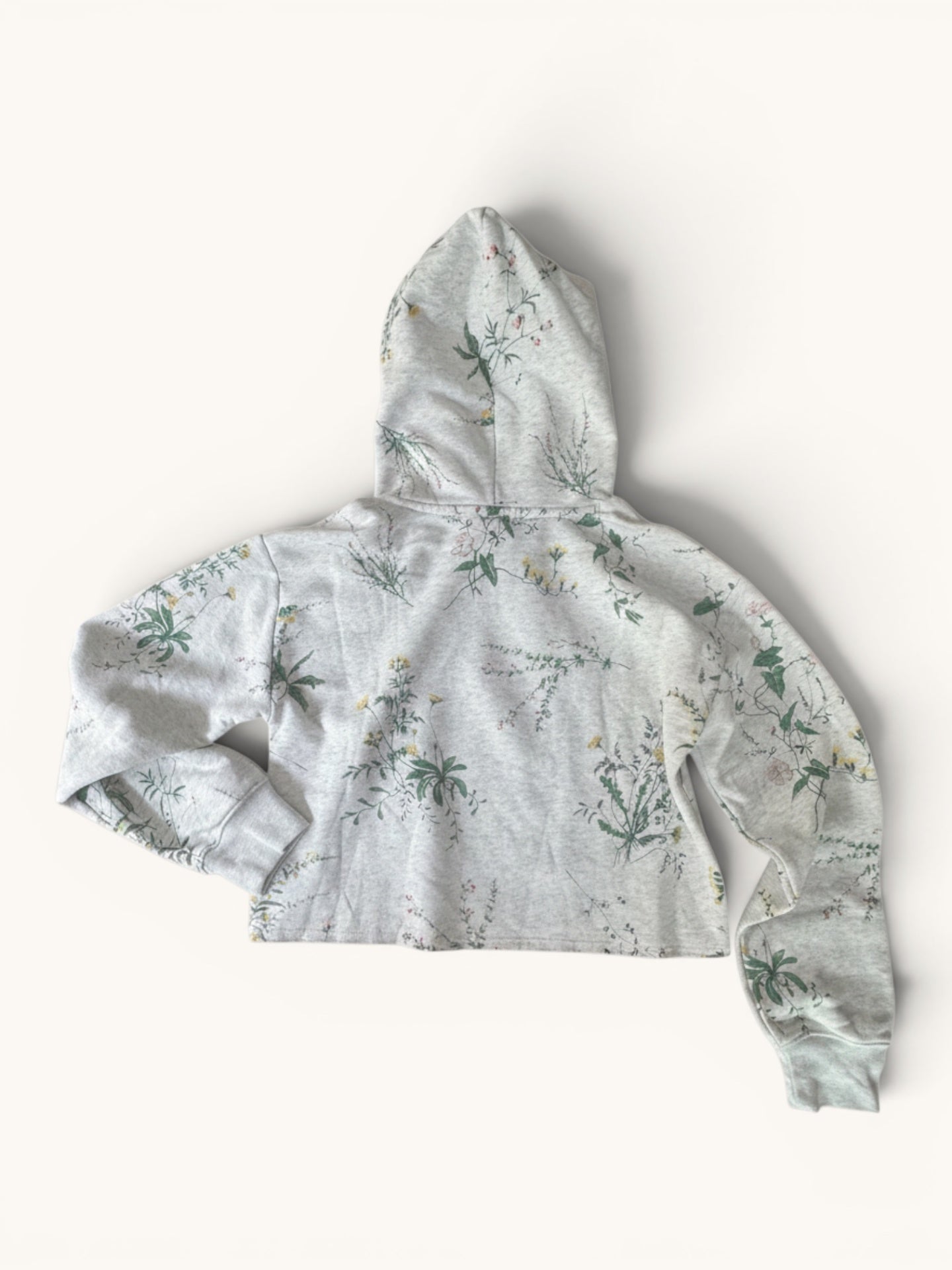 Gemusterter Cropped-Hoodie mit floralem Print Gr.14-16 | GAP
